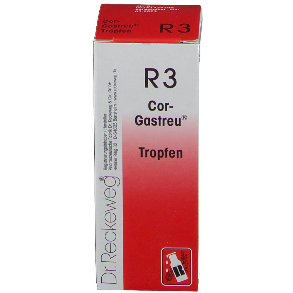 Dr Reckeweg® Cor Gastreu® R3 50 Ml Shop Apotheke 7146