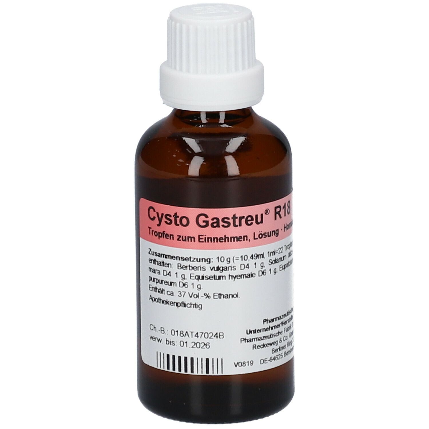 Dr Reckeweg® Cysto Gastreu® R18 50 Ml Shop Apotheke 9361