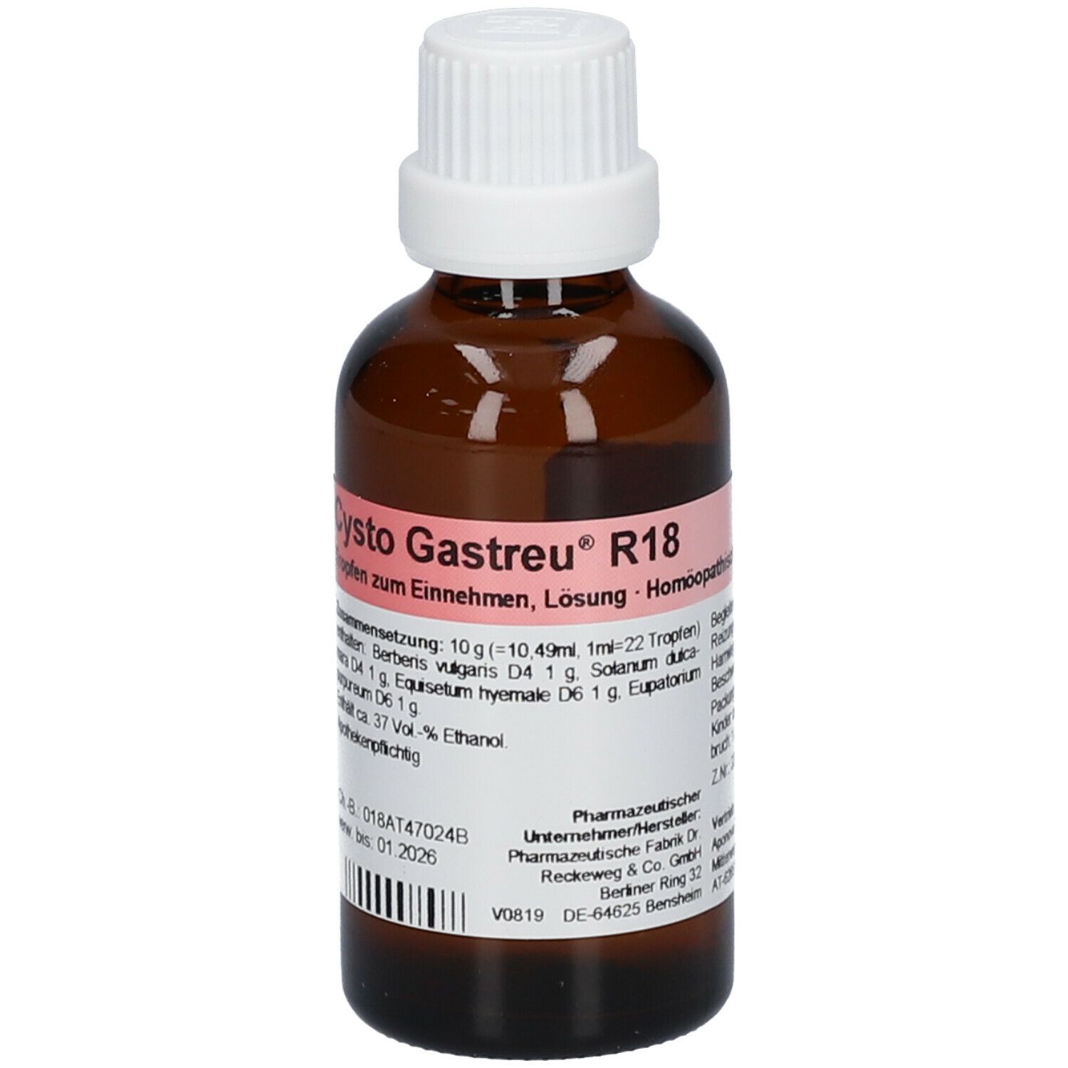 Dr. Reckeweg® Cysto-Gastreu® R18