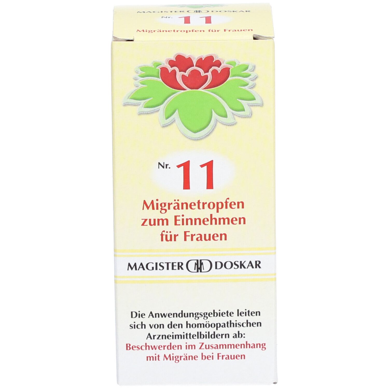 MAGISTER DOSKAR Nr. 11 Migränetropfen für Frauen