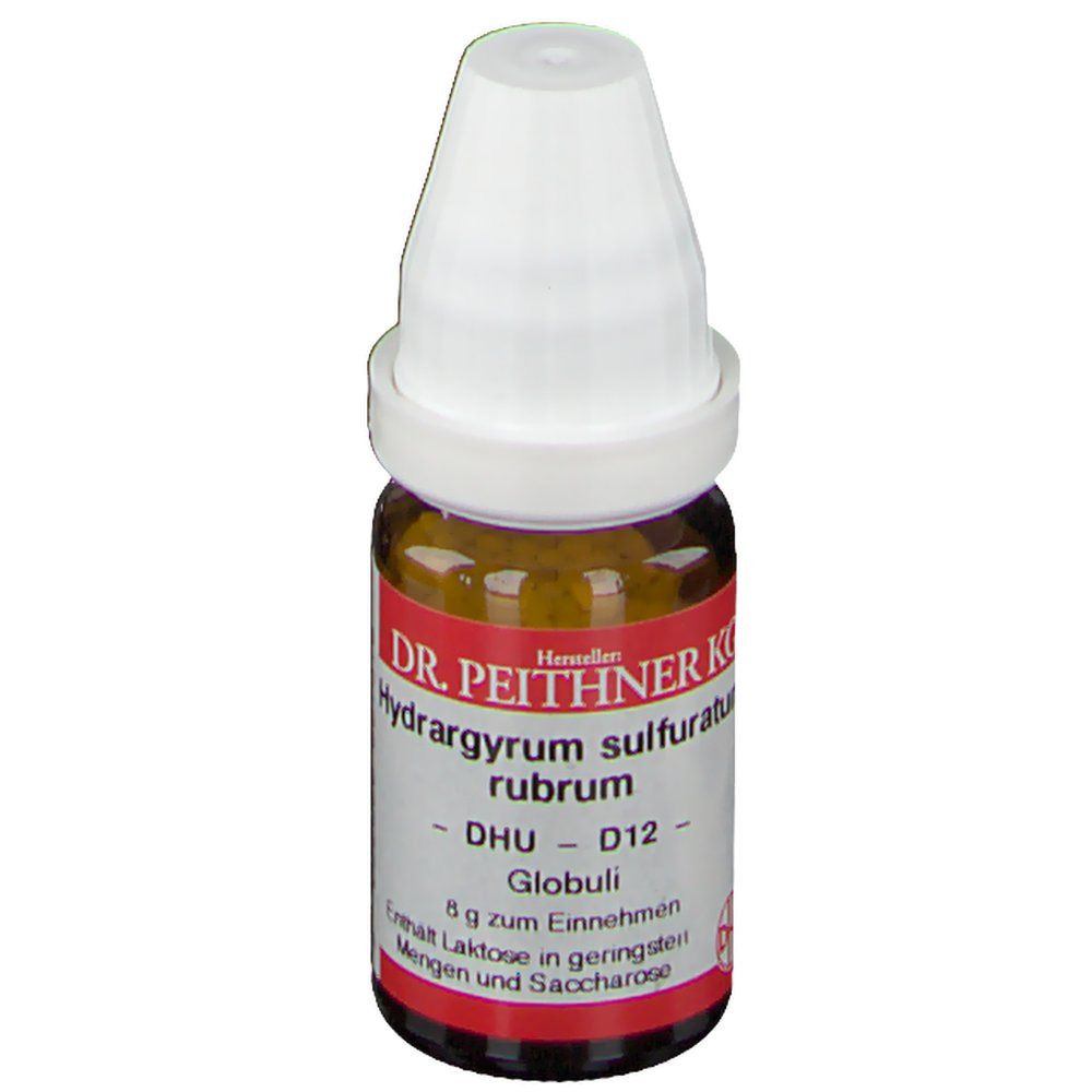 DR. PEITHNER KG Hydrargyrum sulfuratum rubrum DHU D12