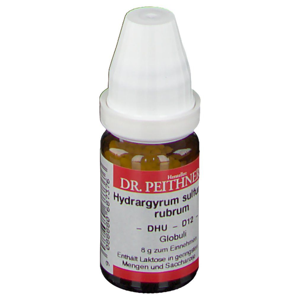 DR. PEITHNER KG Hydrargyrum sulfuratum rubrum DHU D12