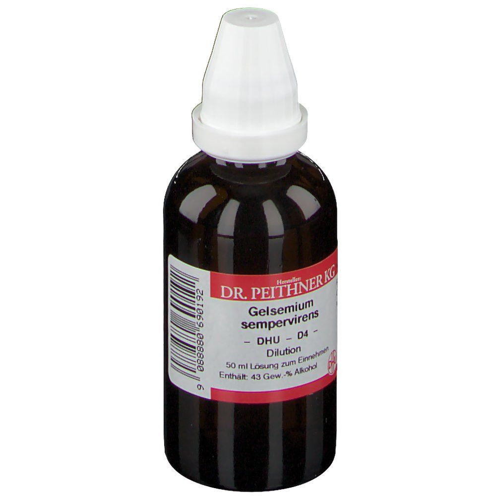 DR. PEITHNER KG Gelsemium sempervirens DHU D4