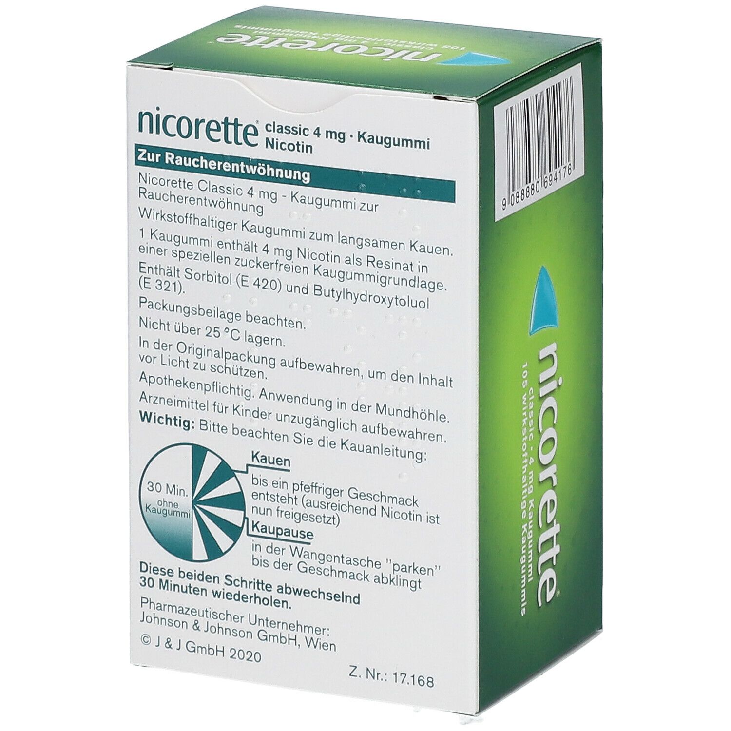 nicorette® Kaugummi classic 4mg