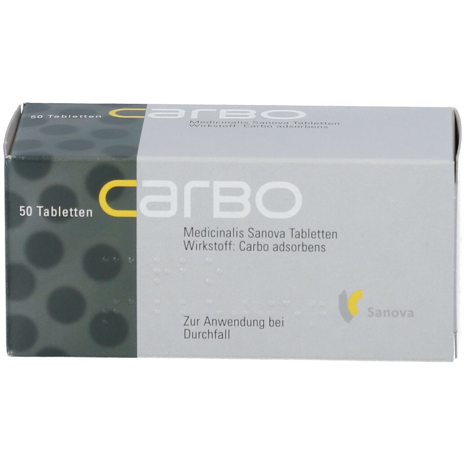 CARBO Medicinalis Sanova Tabletten