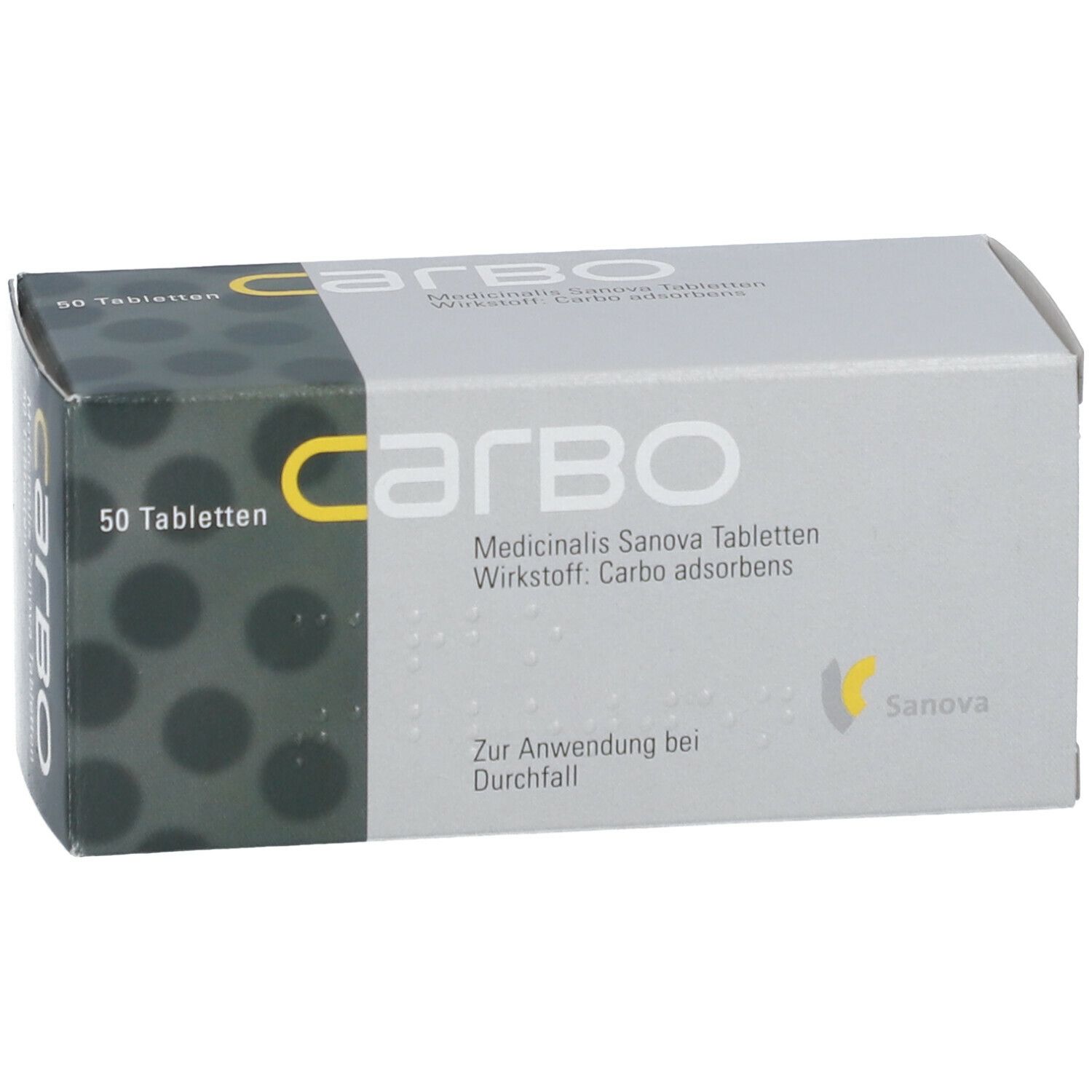 CARBO Medicinalis Sanova Tabletten