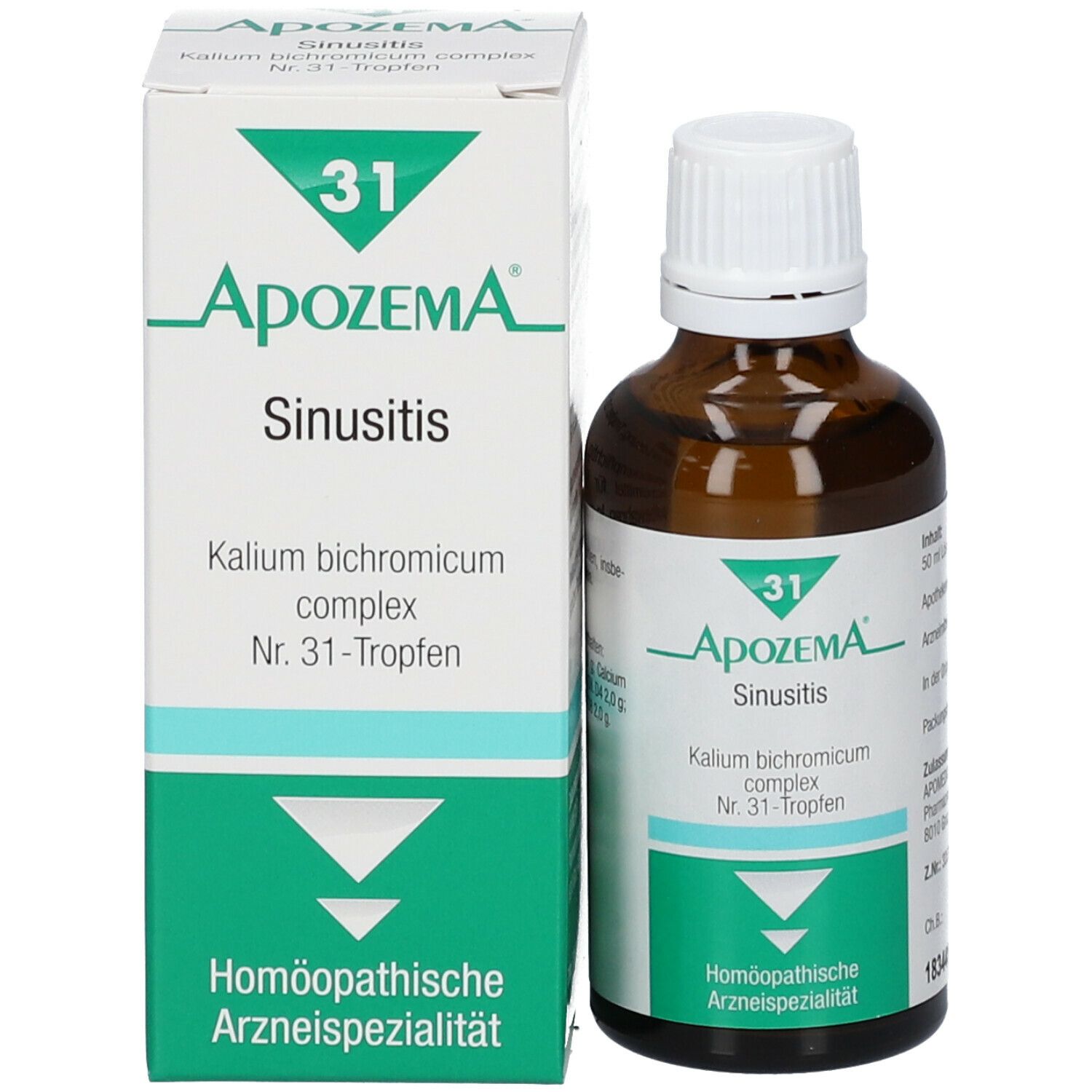 APOZEMA® Sinusitis-Tropfen Nr. 31