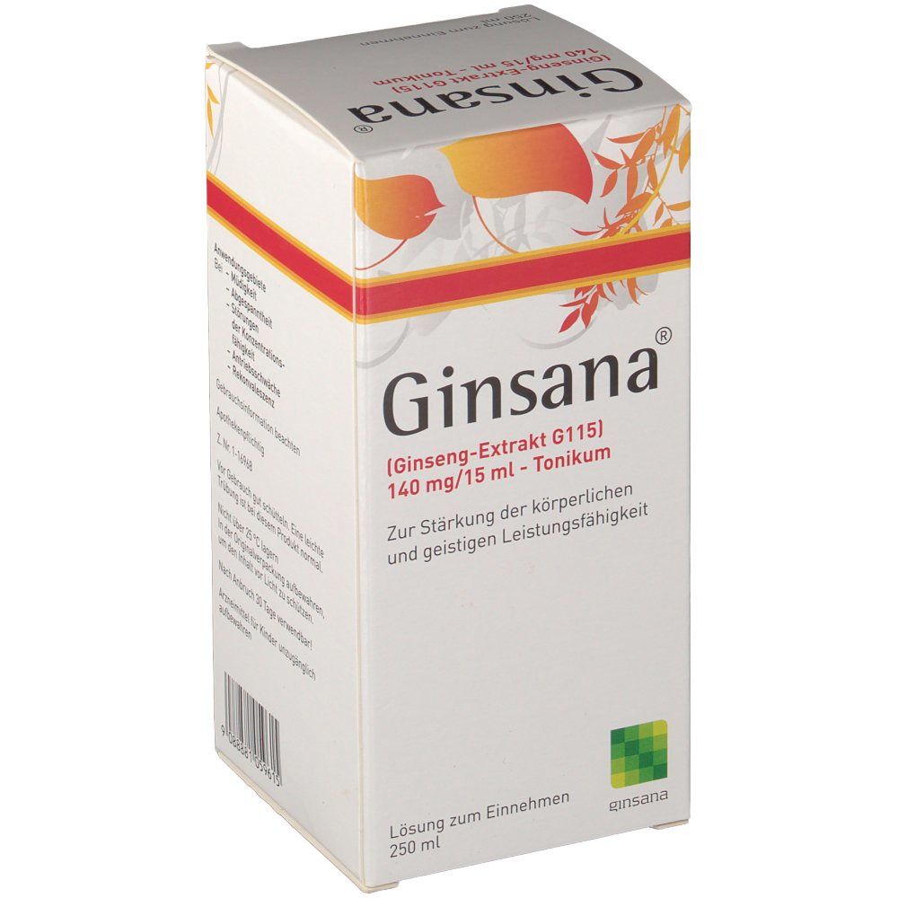 Ginsana® 140 mg / 15 mg Tonikum