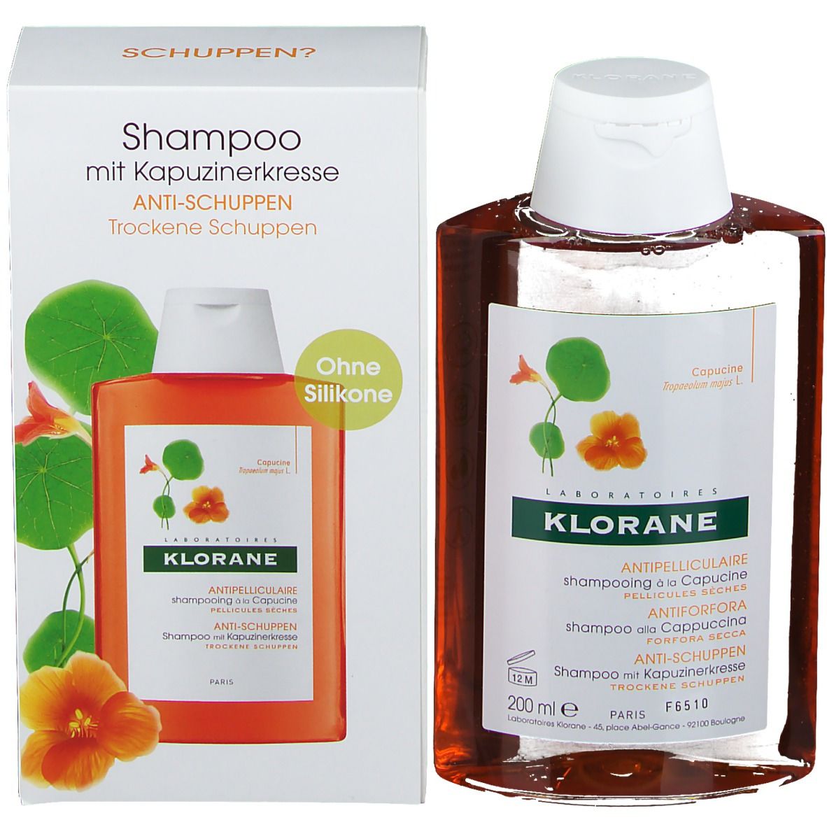 KLORANE Shampoo mit Kapuzinerkresse