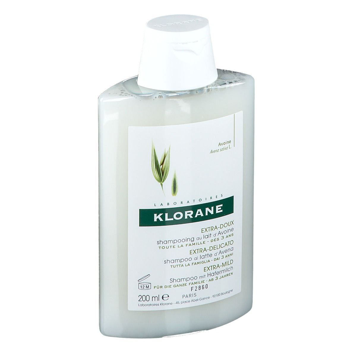 KLORANE Extramildes Shampoo mit Hafermilch