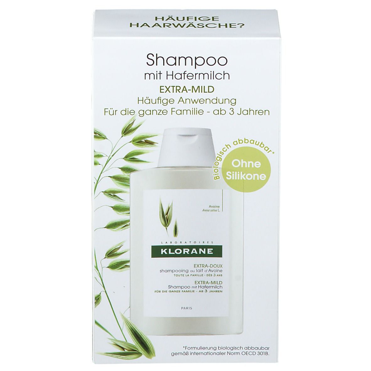 KLORANE Extramildes Shampoo mit Hafermilch