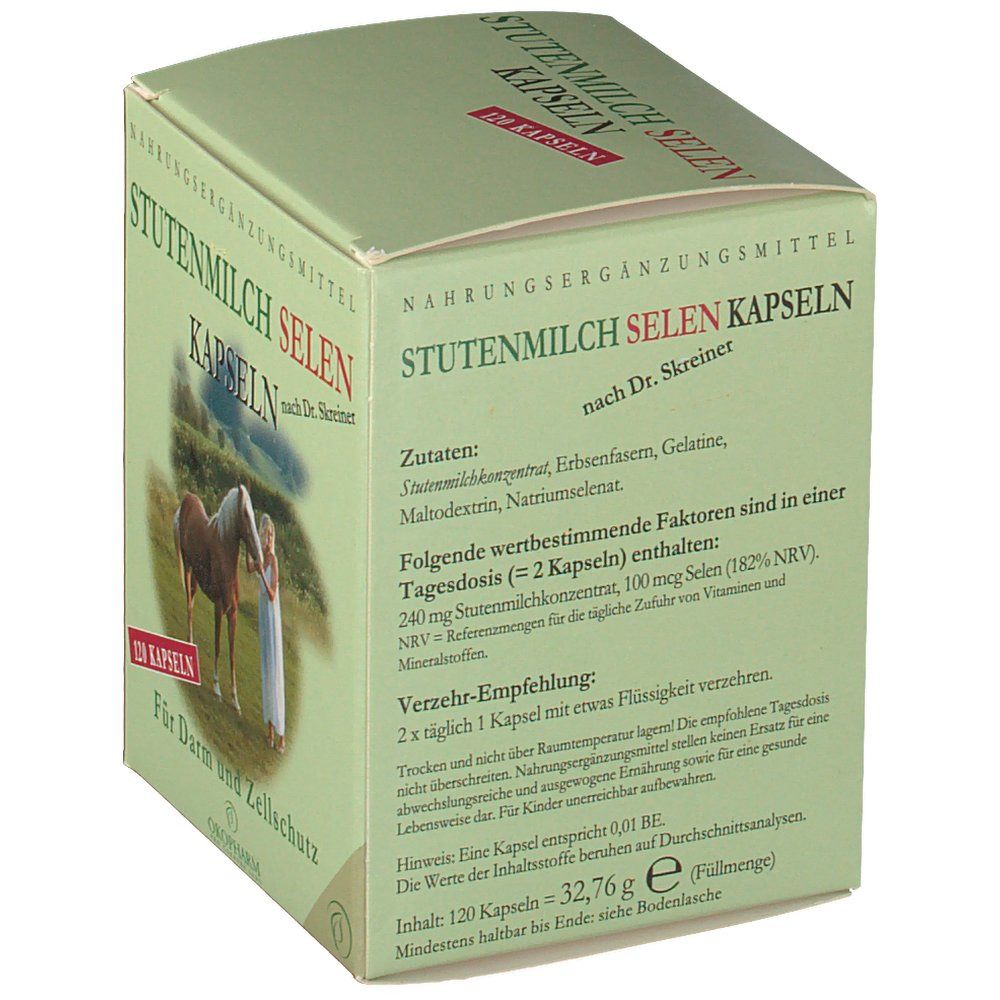 Stutenmilch SELEN Kapseln nach Dr. Skreiner