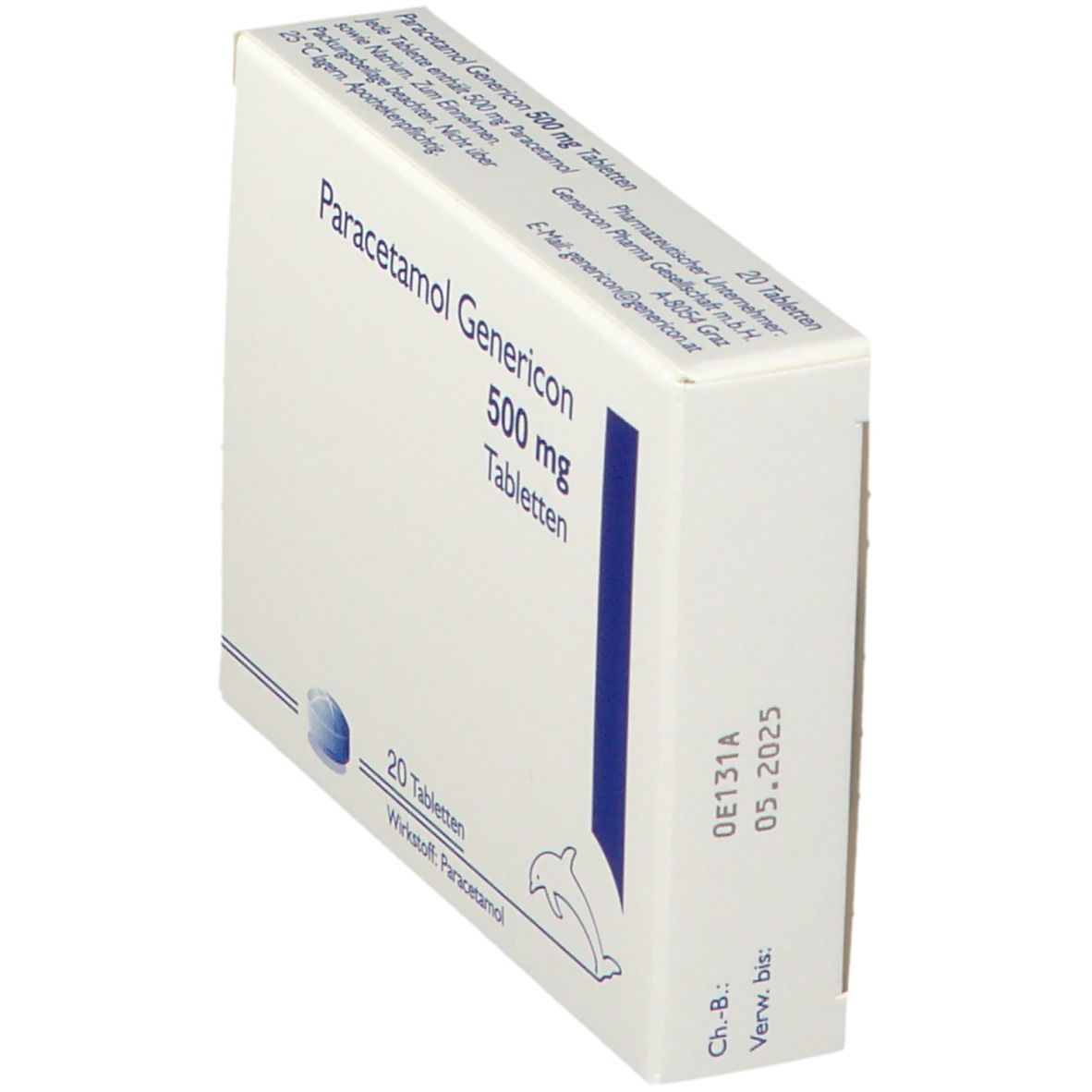 Paracetamol Genericon 500mg