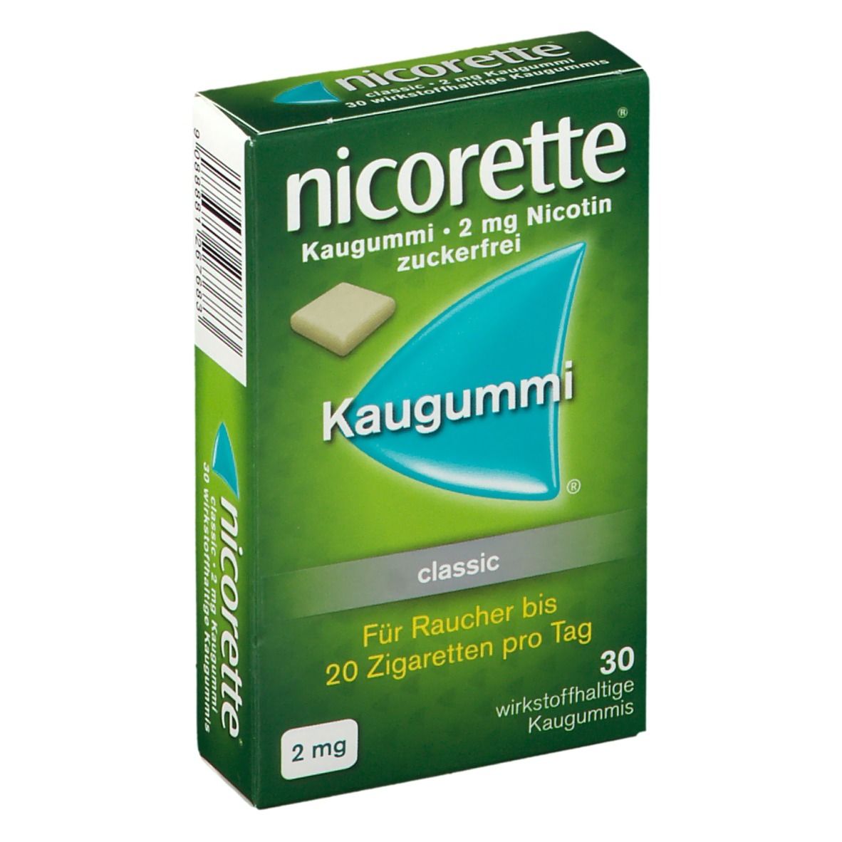 nicorette® Kaugummi classic 2mg 