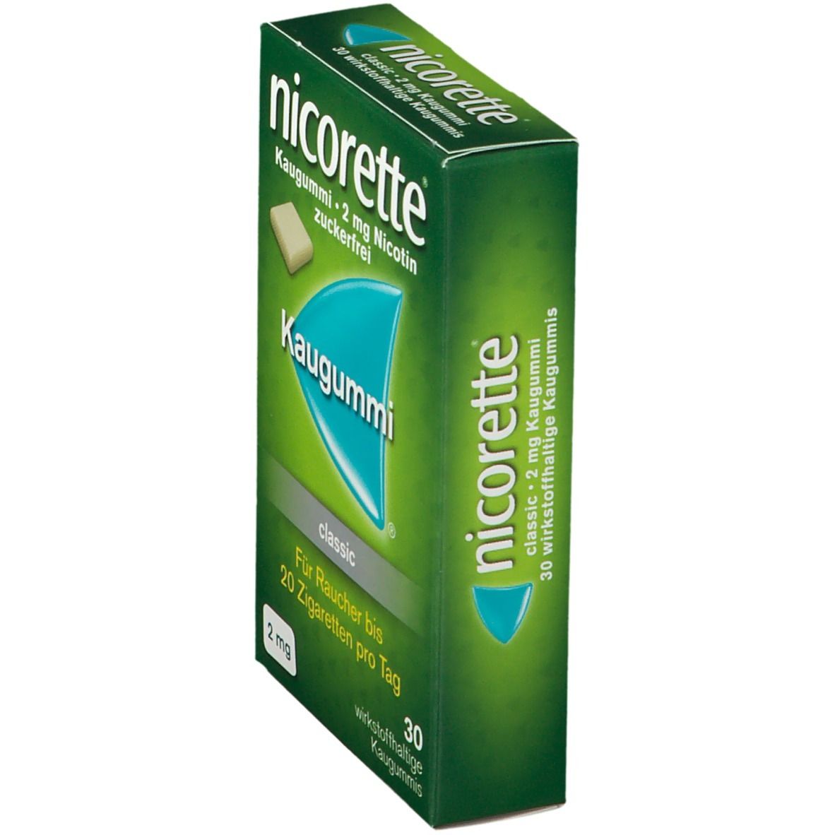 nicorette® Kaugummi classic 2mg 