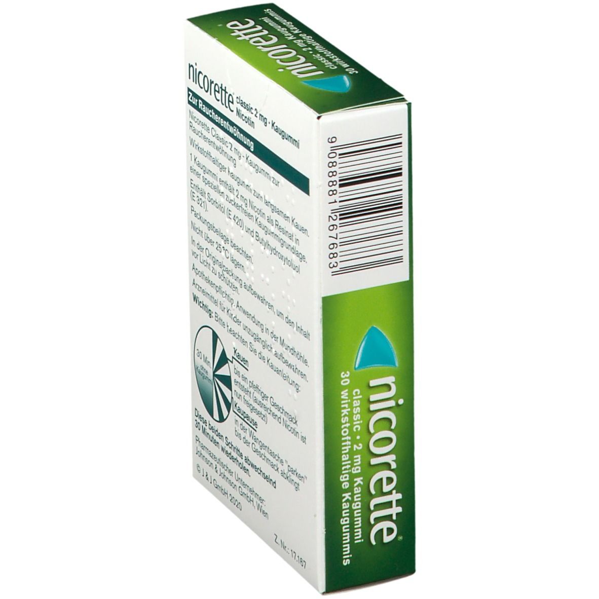 nicorette® Kaugummi classic 2mg 