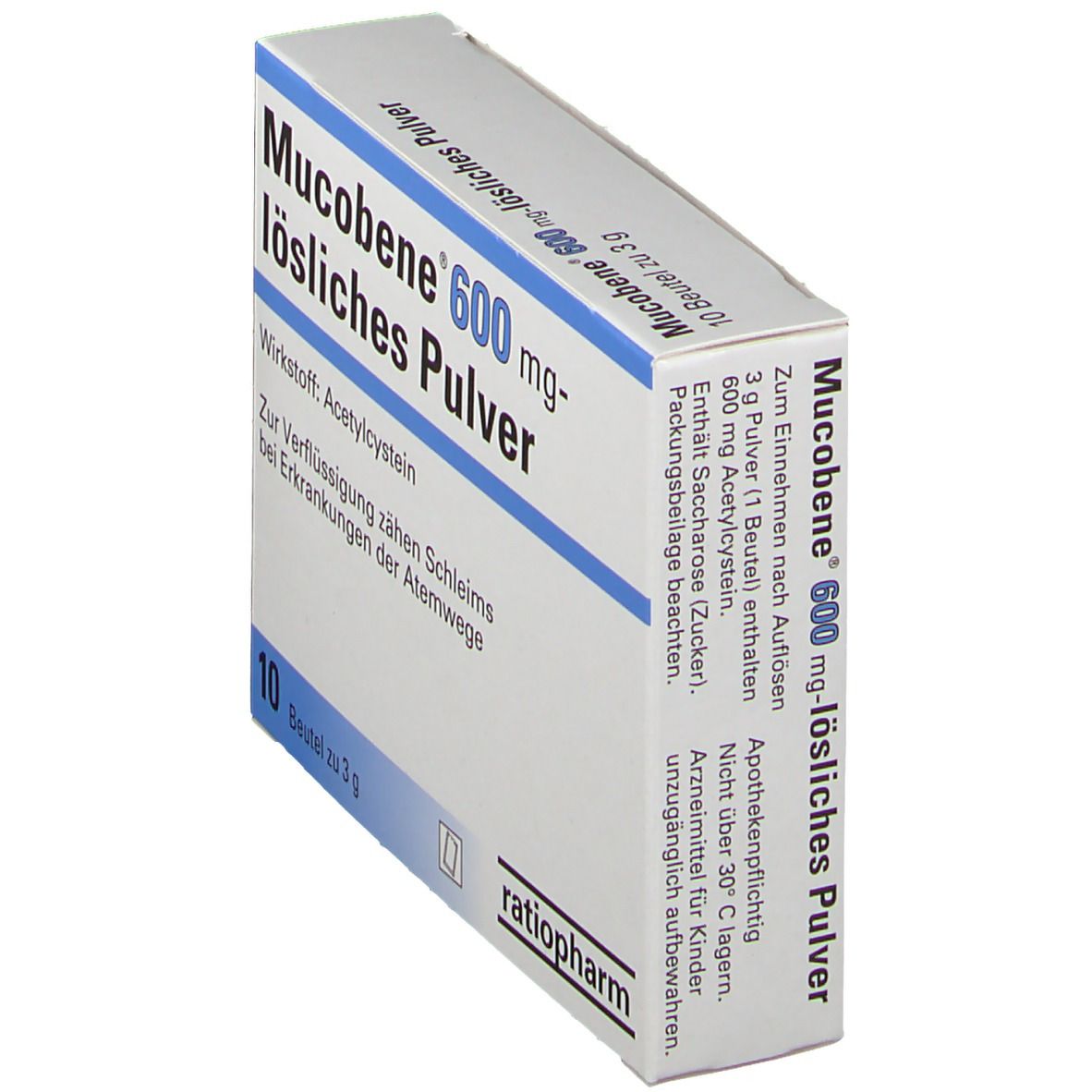 Mucobene® 600 mg lösliches Pulver