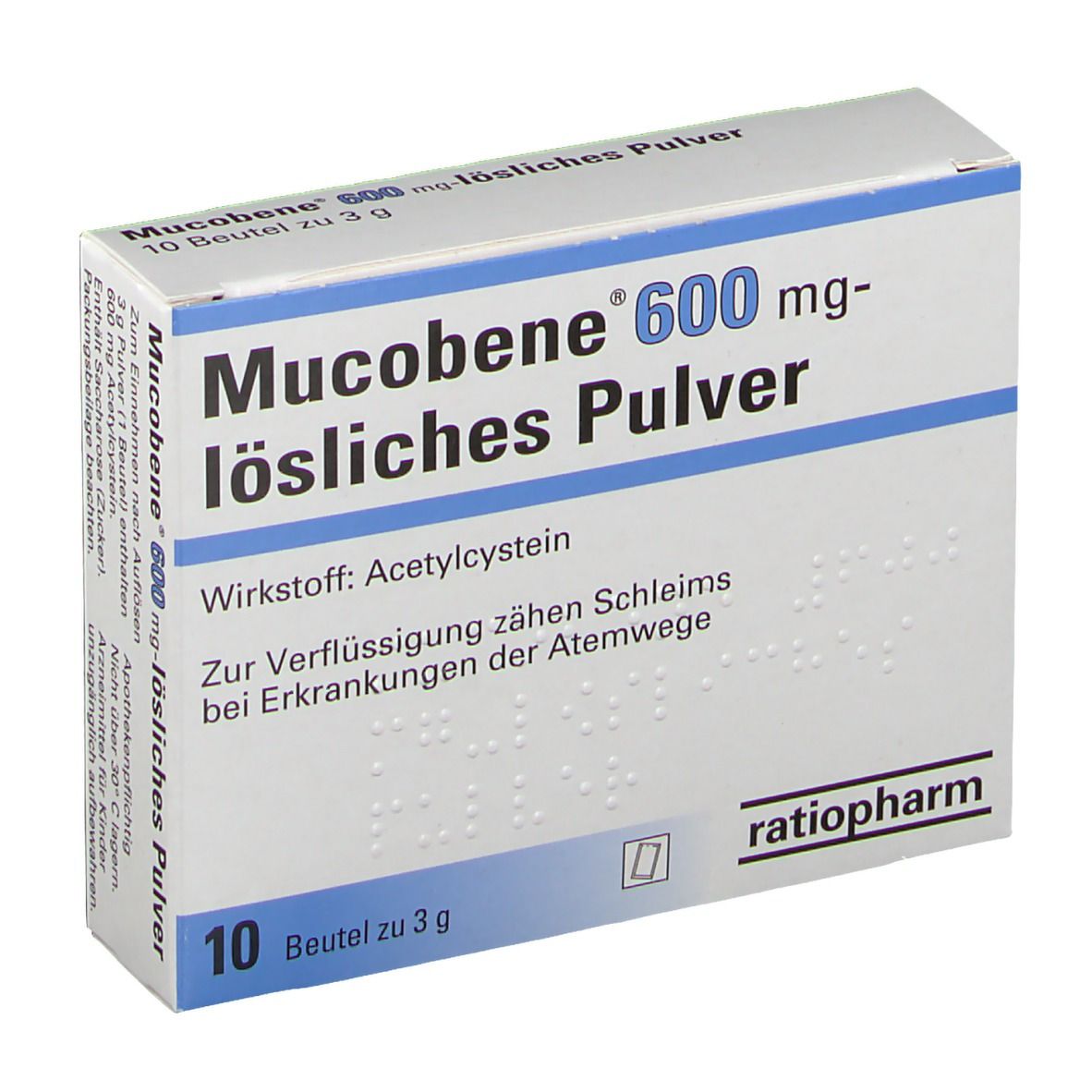 Mucobene® 600 mg lösliches Pulver