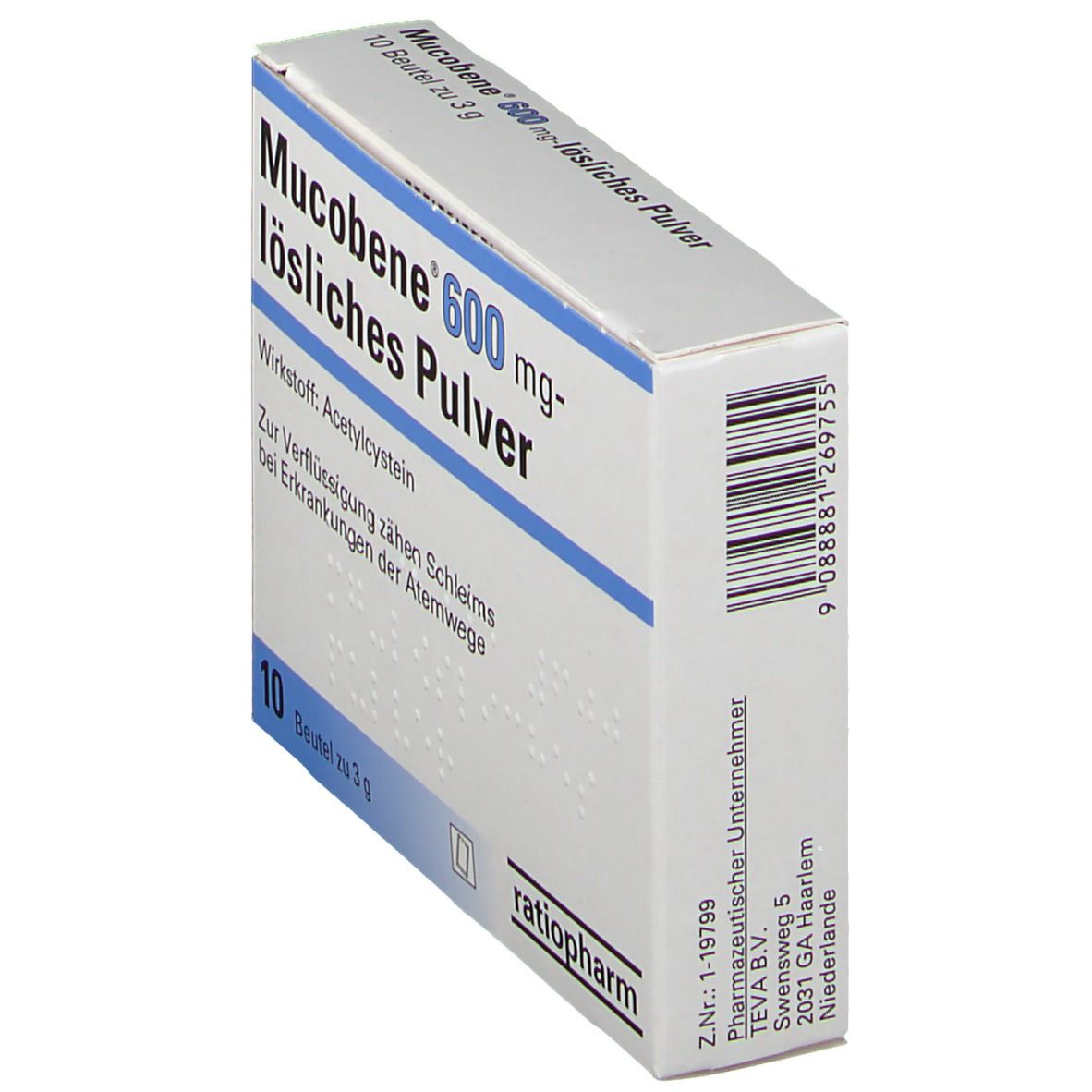 Mucobene® 600 mg lösliches Pulver