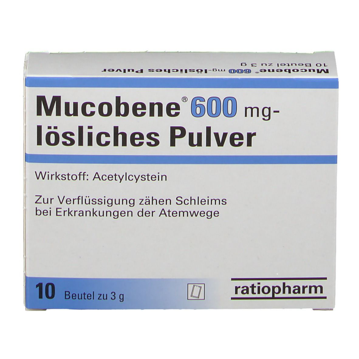 Mucobene® 600 mg lösliches Pulver