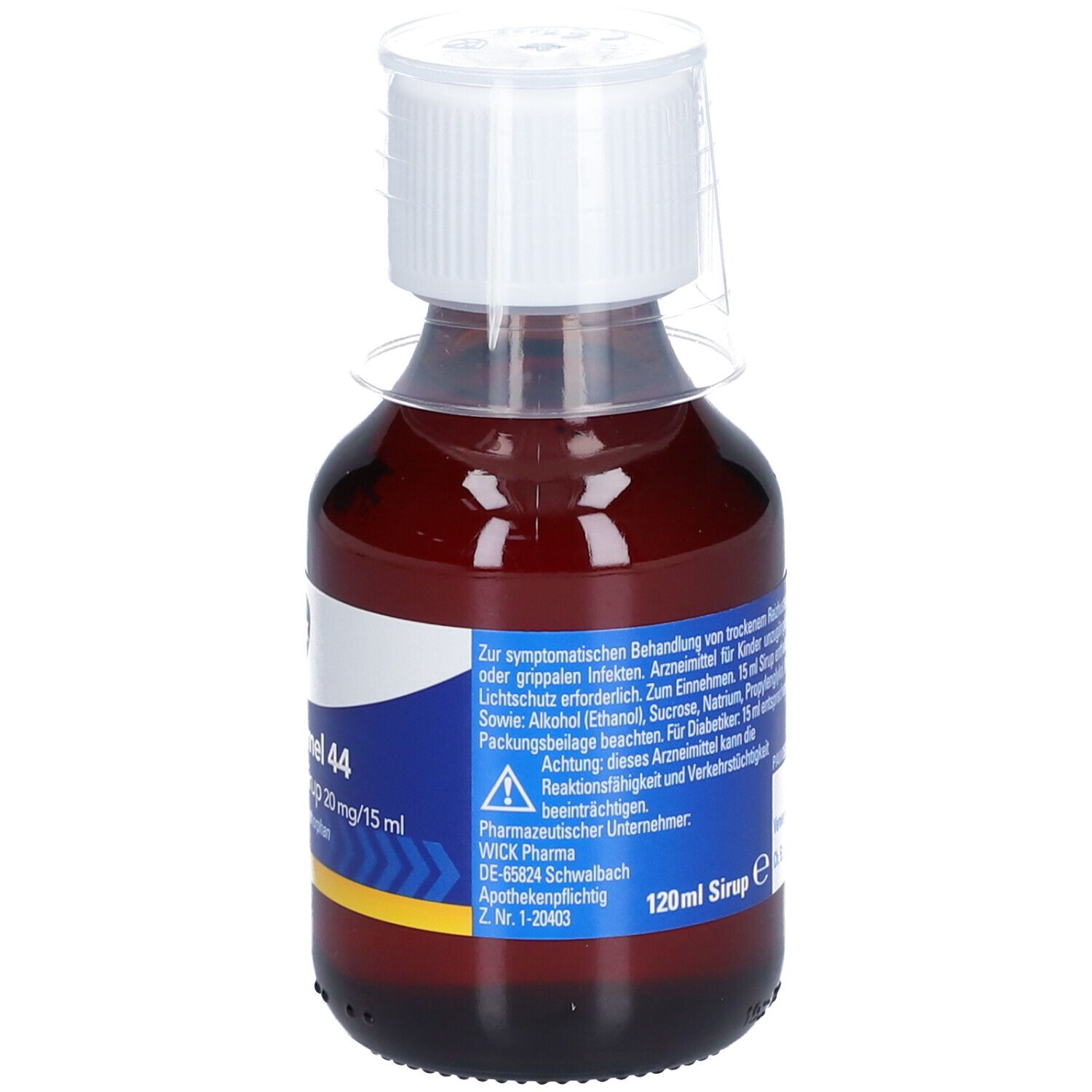 WICK Formel 44 Hustenstiller-Sirup 20mg/15ml
