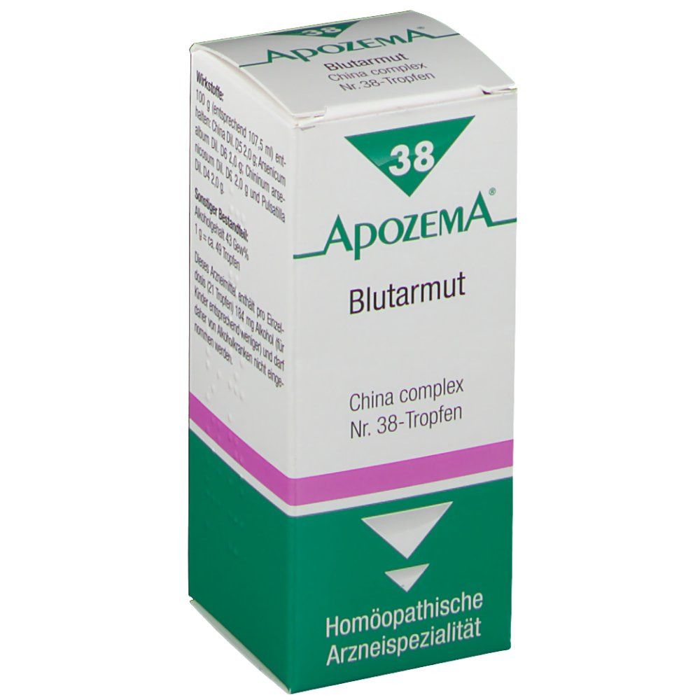 APOZEMA® Blutarmut-Tropfen Nr. 38