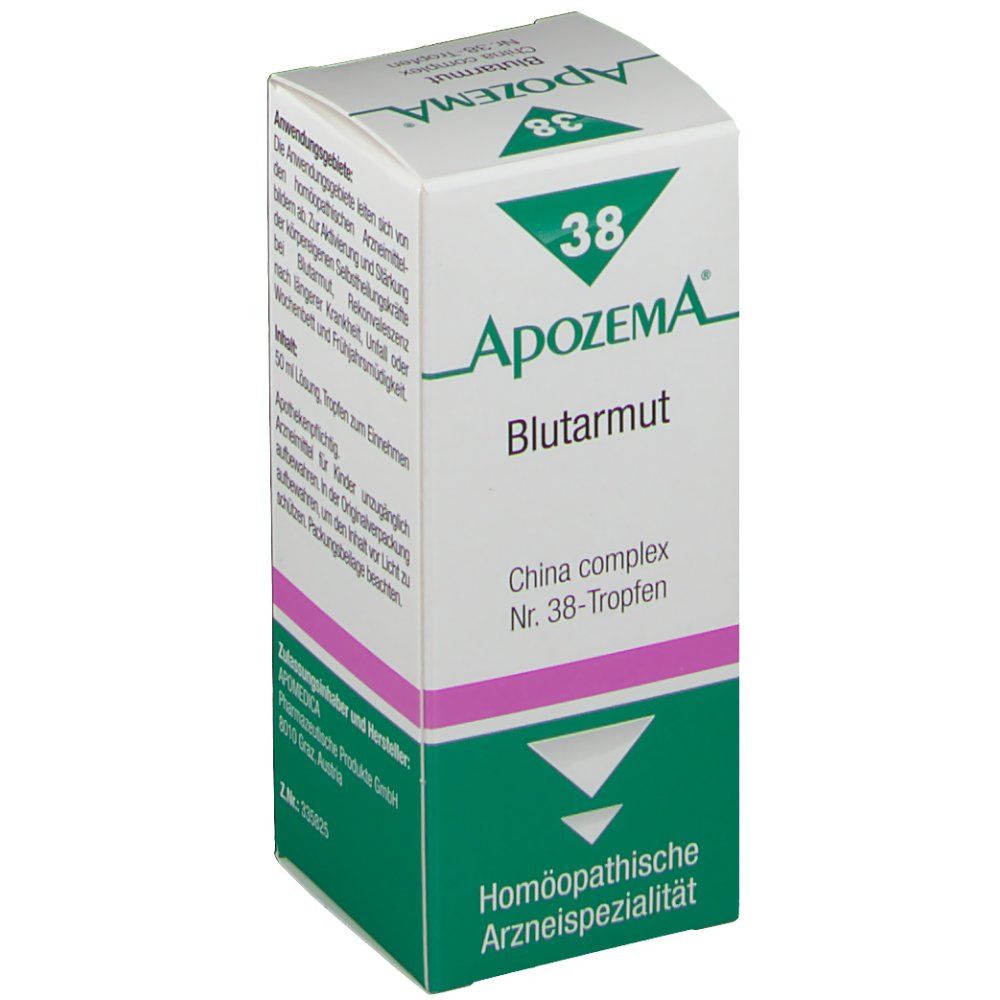 APOZEMA® Blutarmut-Tropfen Nr. 38