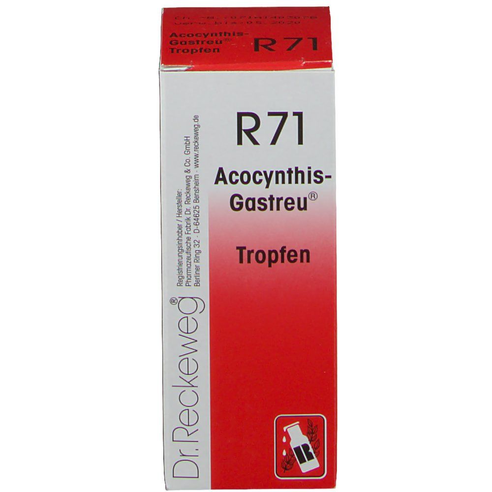 Dr Reckeweg® Acocynthis Gastreu® R71 50 Ml Shop Apotheke 5487