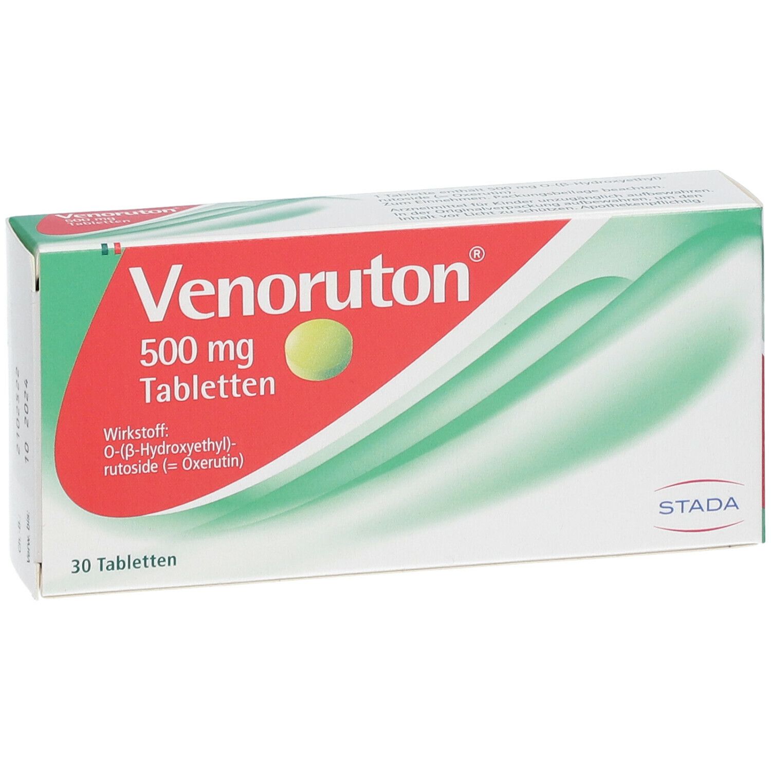 Venoruton® 500 mg Tabletten bei Beschwerden der Beinvenen und Hämorrhoiden