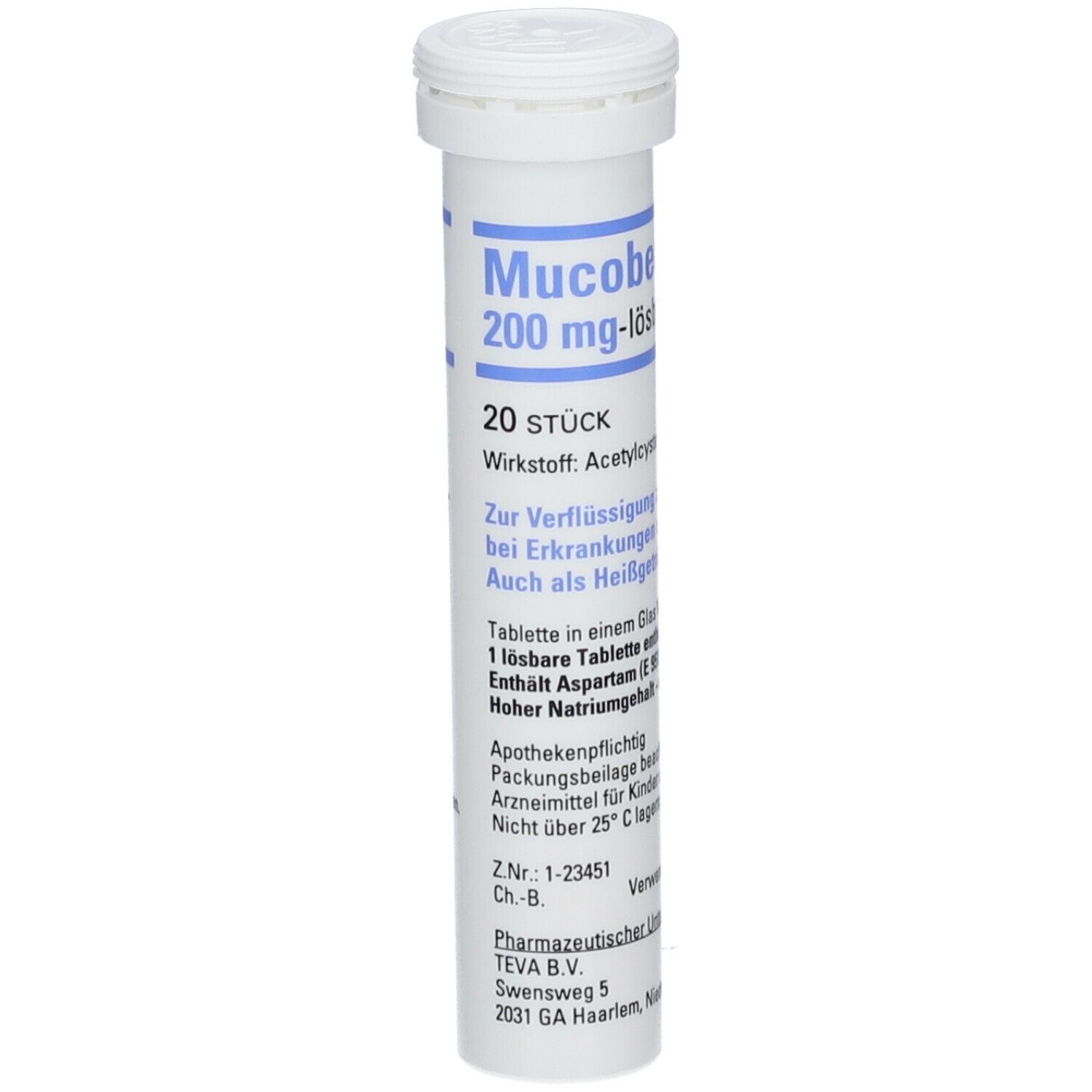Mucobene® 200 mg lösbare Tabletten