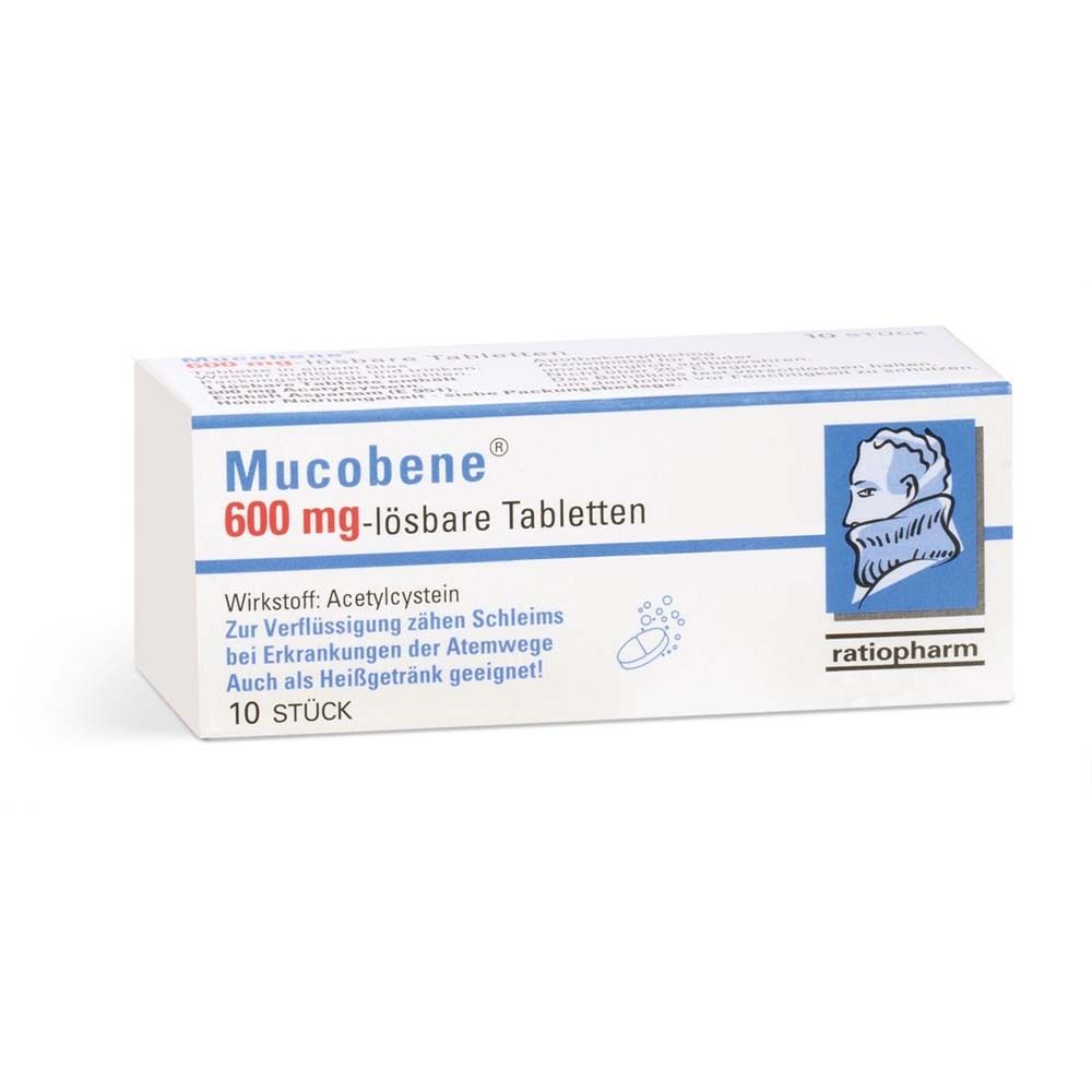 Mucobene® 600 mg-lösbare Tabletten