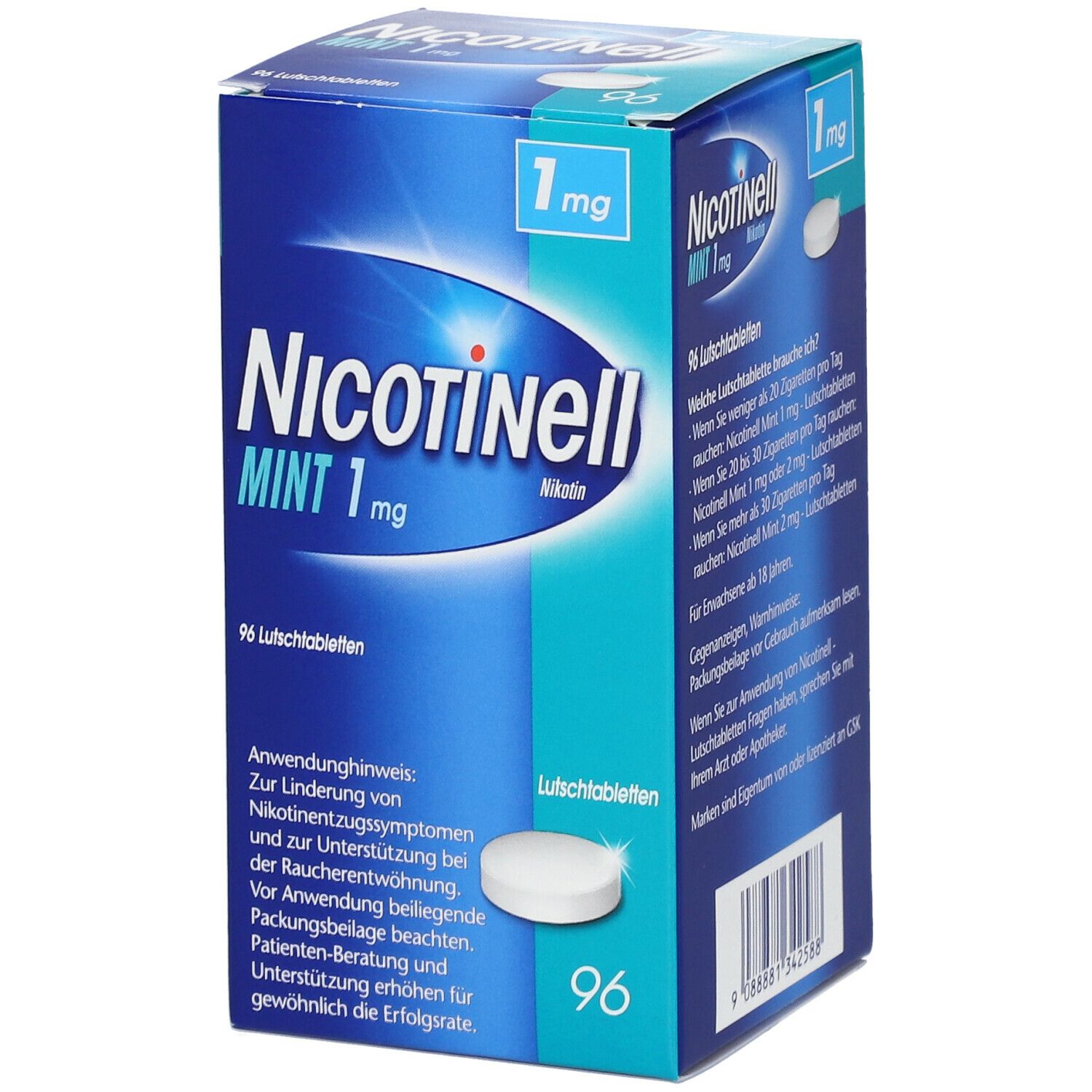 NICOTINELL® Lutschtabletten 1 mg mint