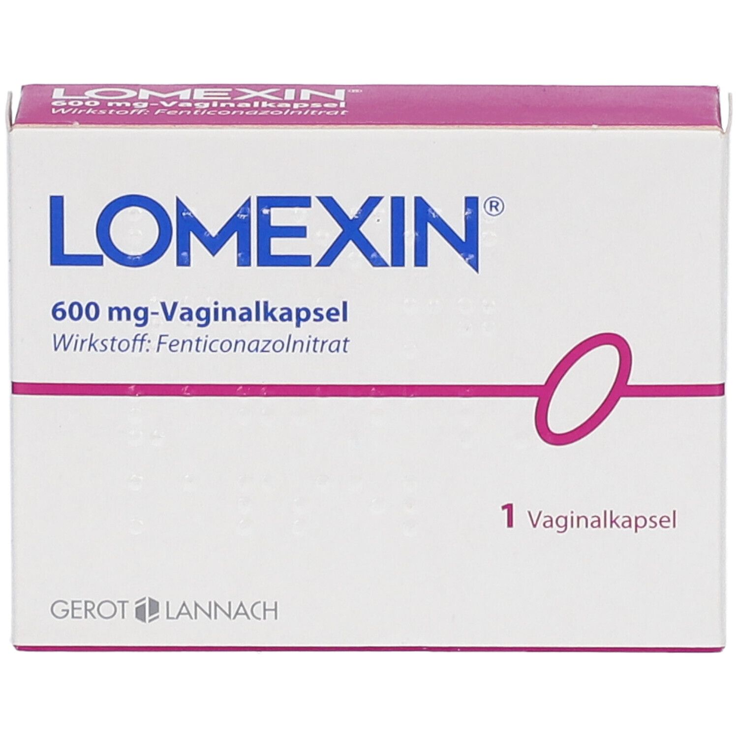Lomexin® 600 mg 1 St 