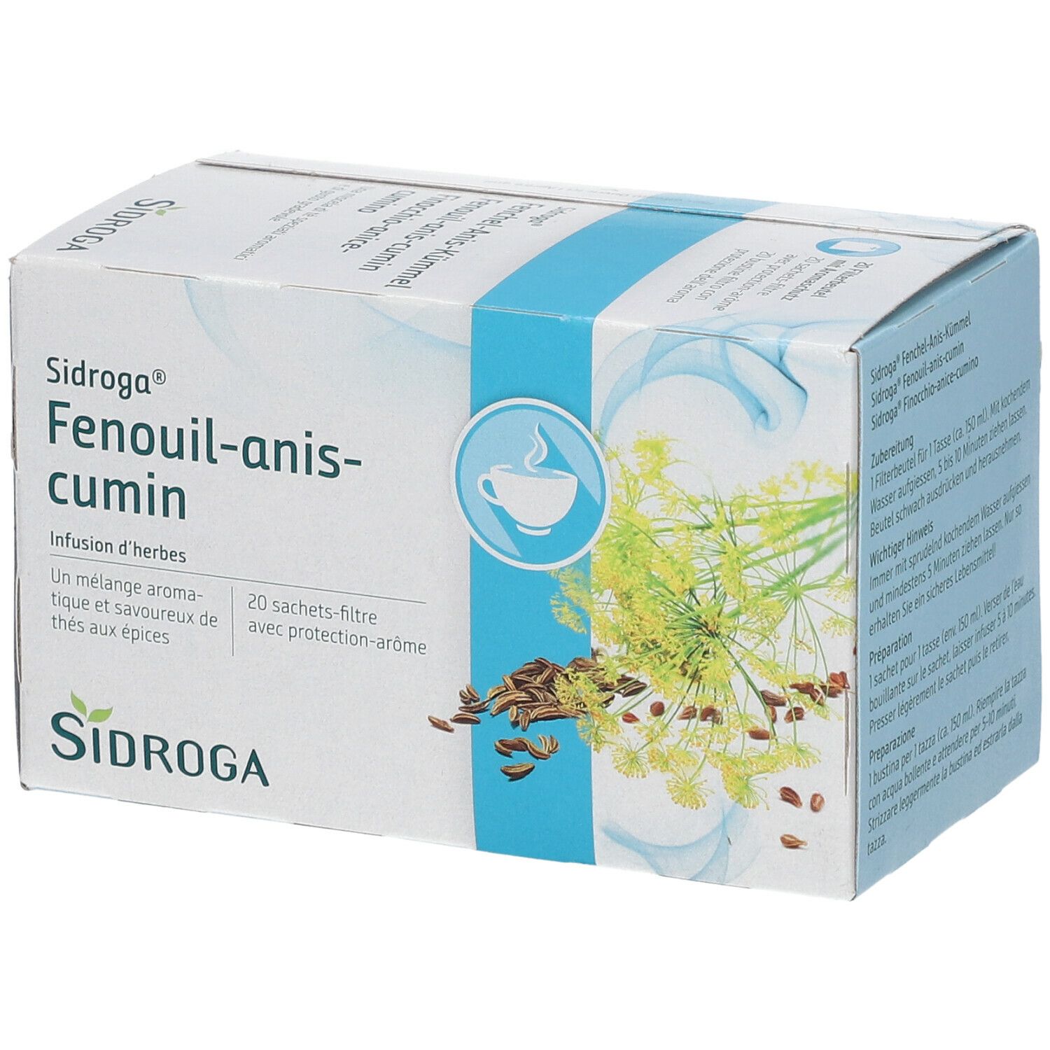 Sidroga® Fenchel-Anis-Kümmel