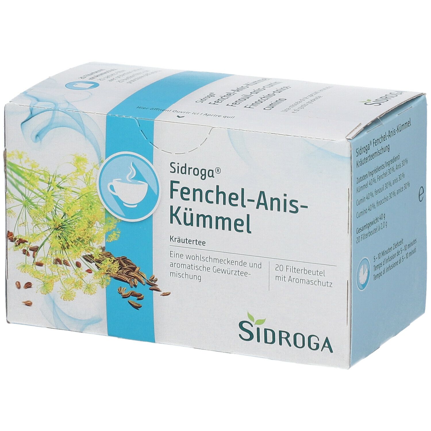 Sidroga® Fenchel-Anis-Kümmel