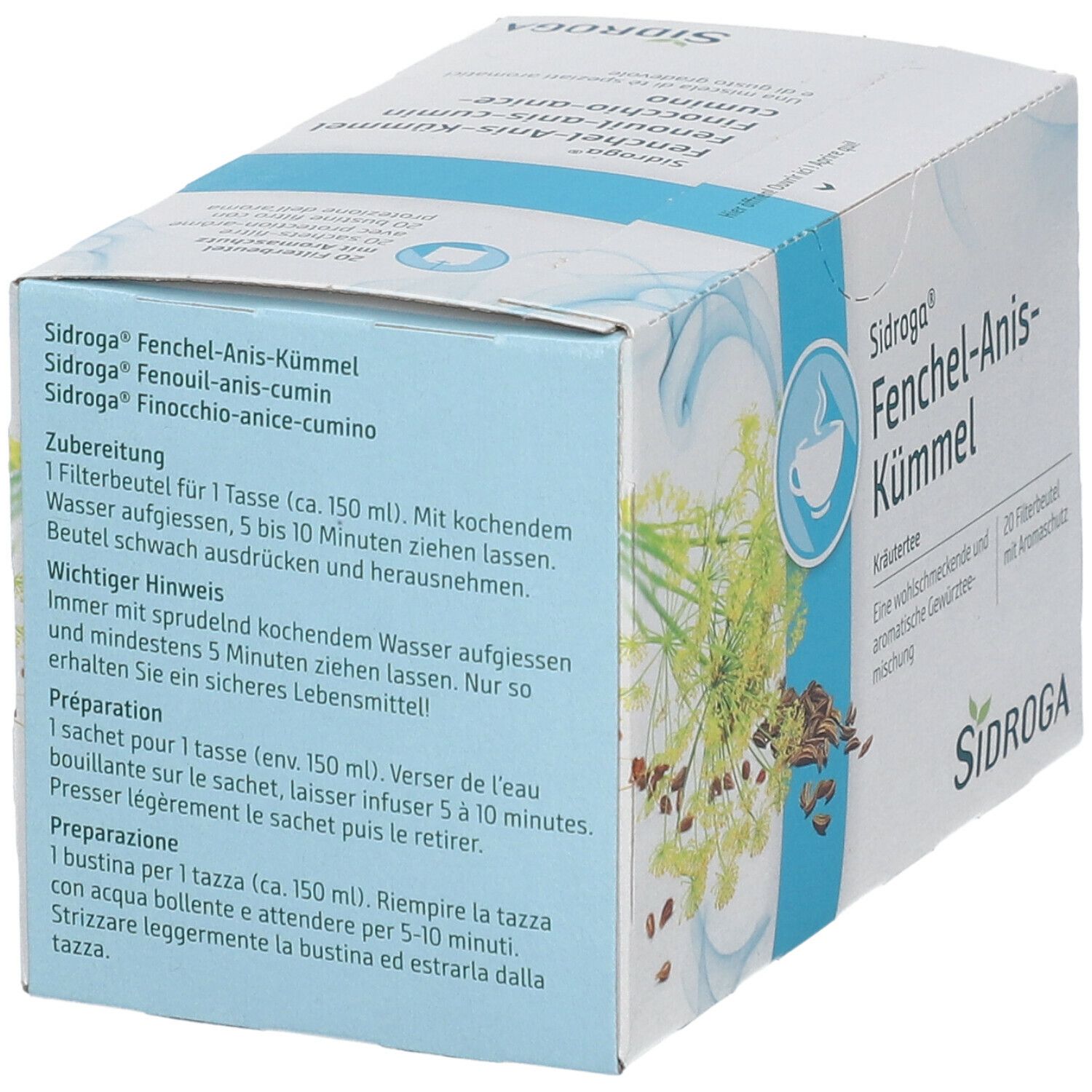 Sidroga® Fenchel-Anis-Kümmel