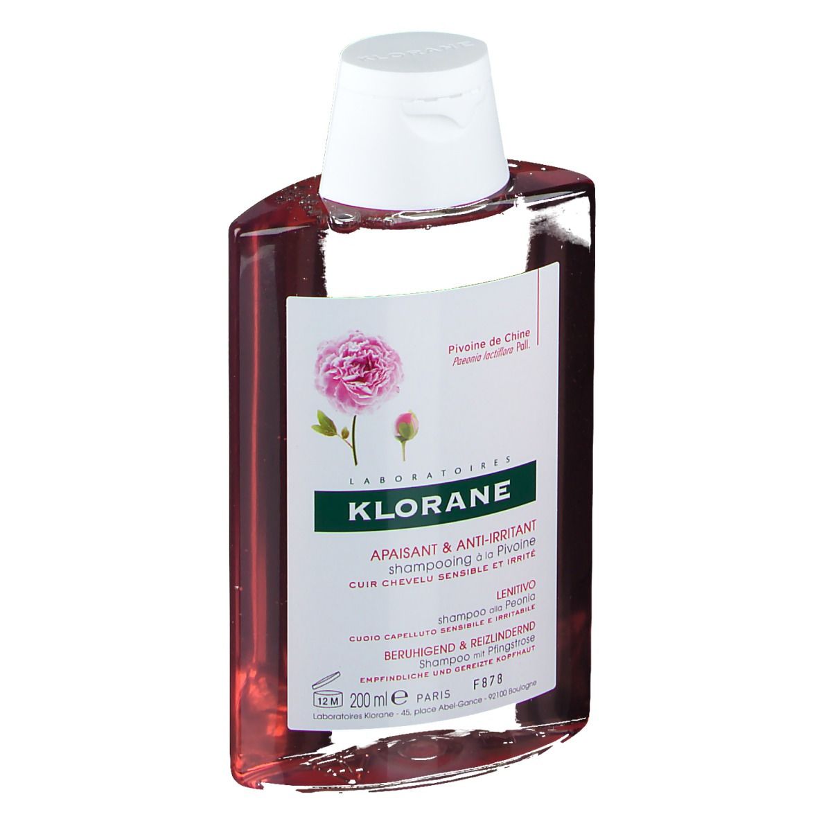 KLORANE Shampoo mit Pfingstrose