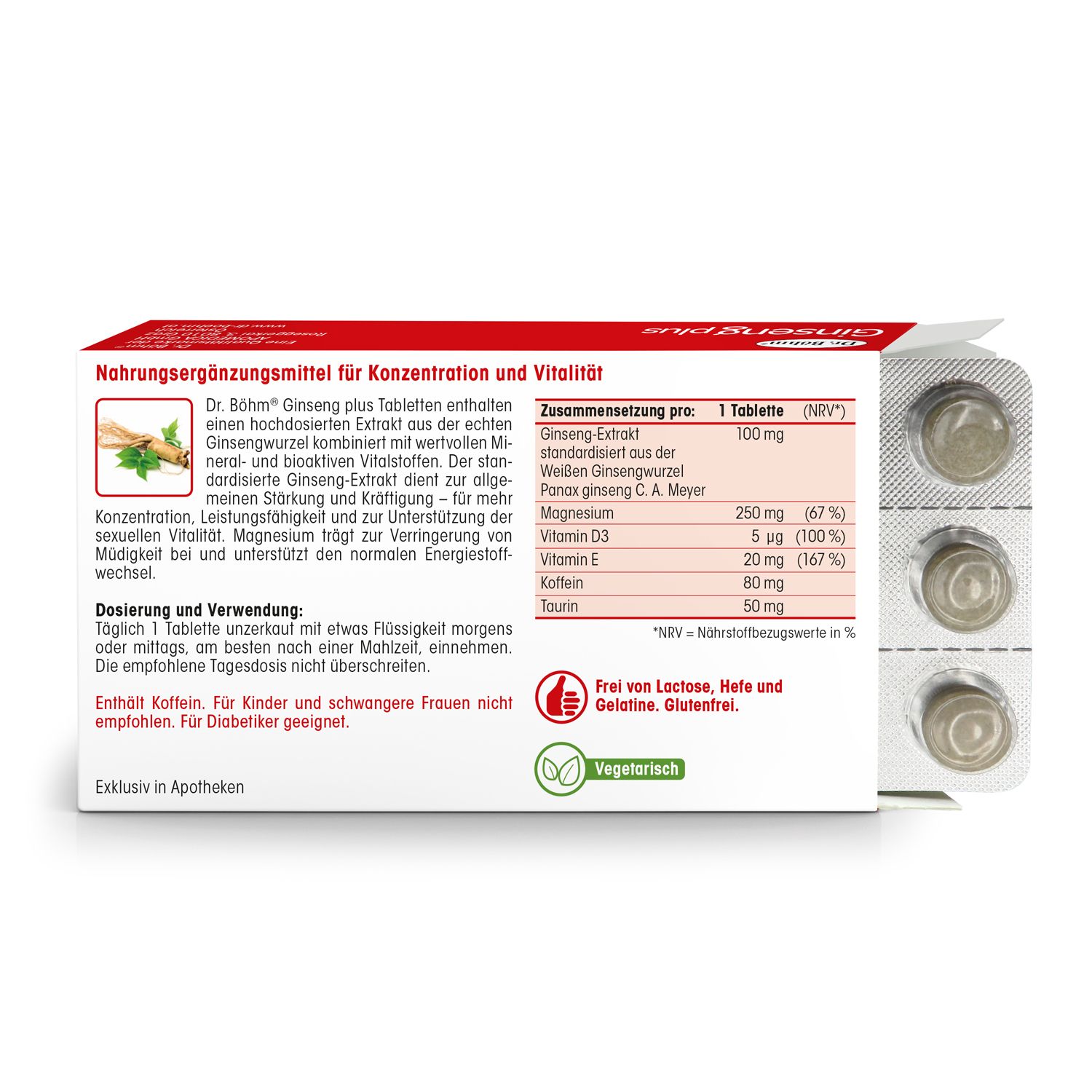 Dr. Böhm® Ginseng plus Tabletten