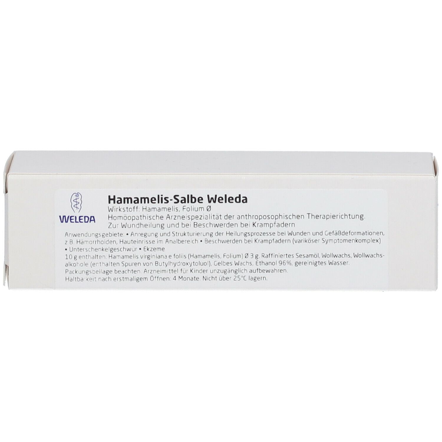 Hamamelis Folium WELEDA 10 % Salbe