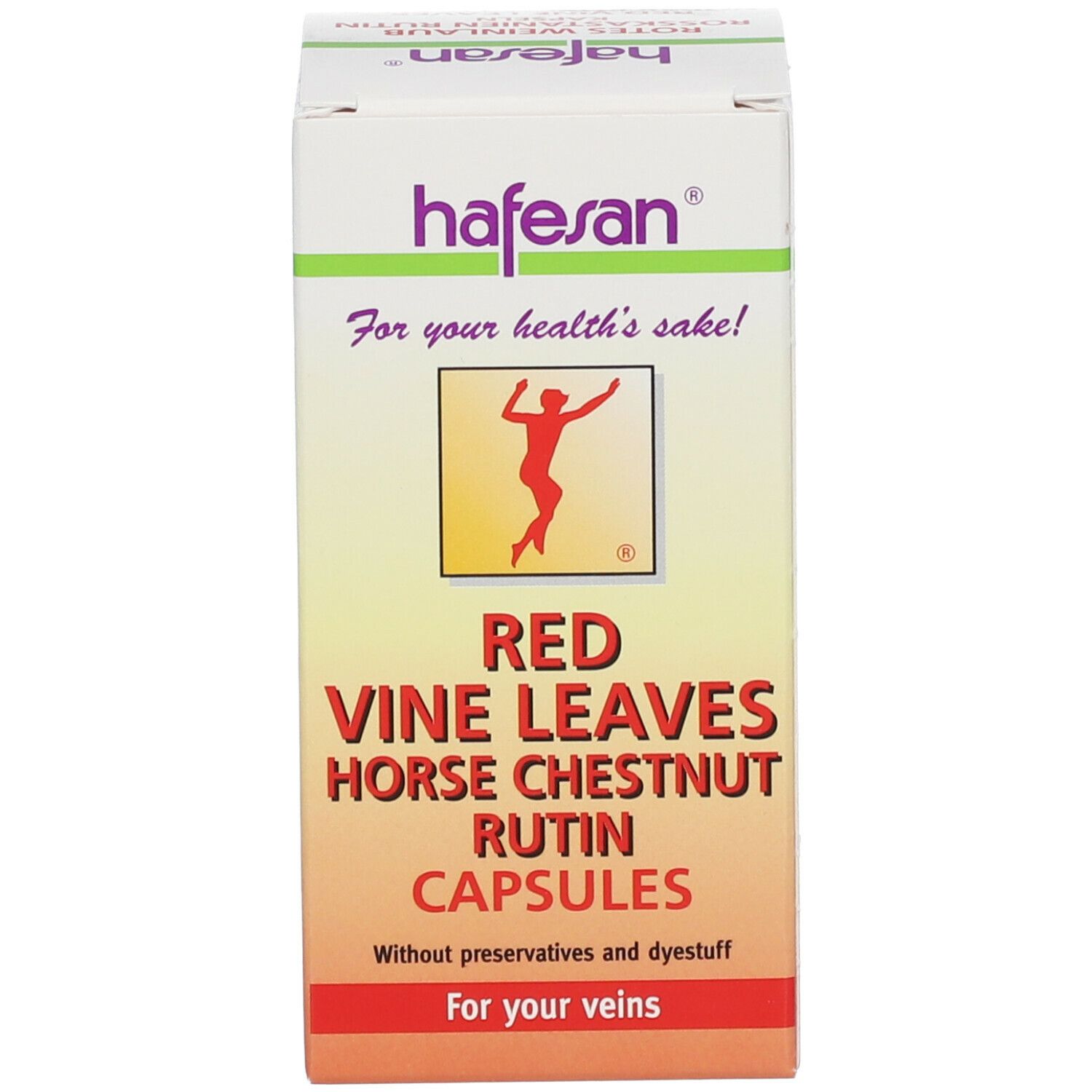 hafesan® Rotes Weinlaub Rosskastanien Rutin