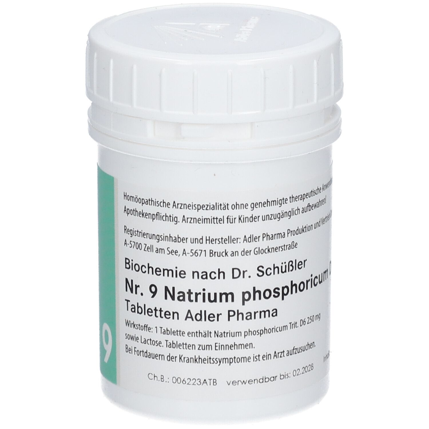 Adler Schüssler Salze Nr. 9 Natrium phosphoricum D6