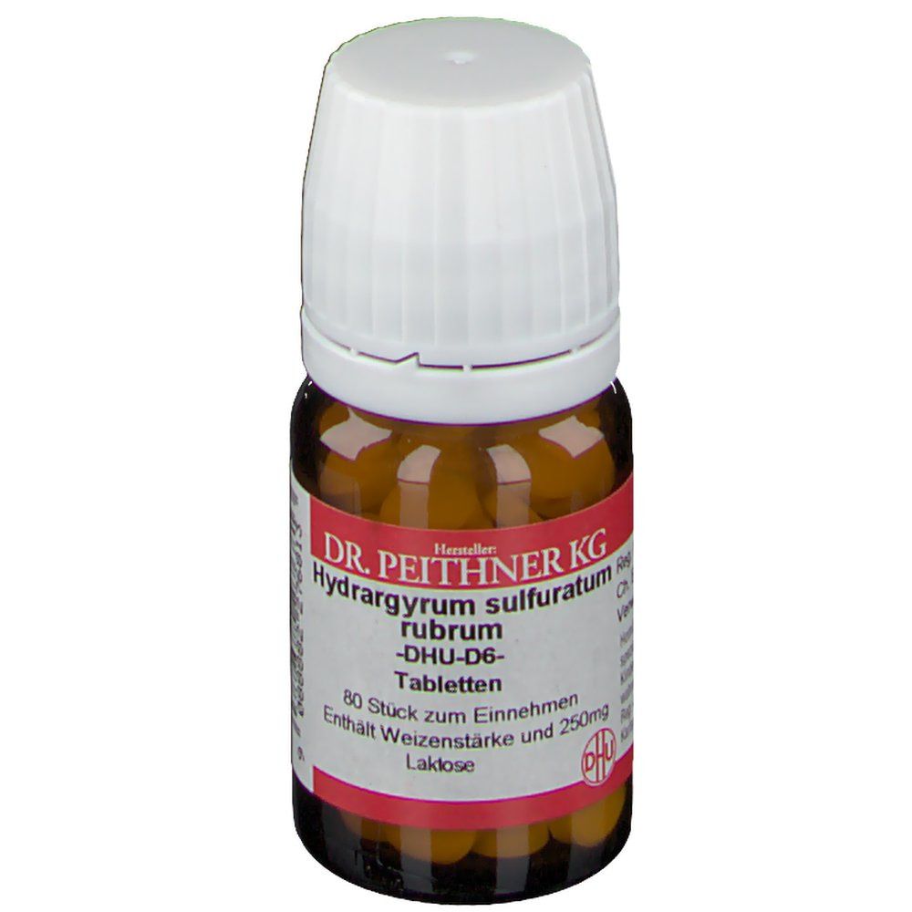 DR. PEITHNER KG Hydrargyrum sulfuratum rubrum DHU D6