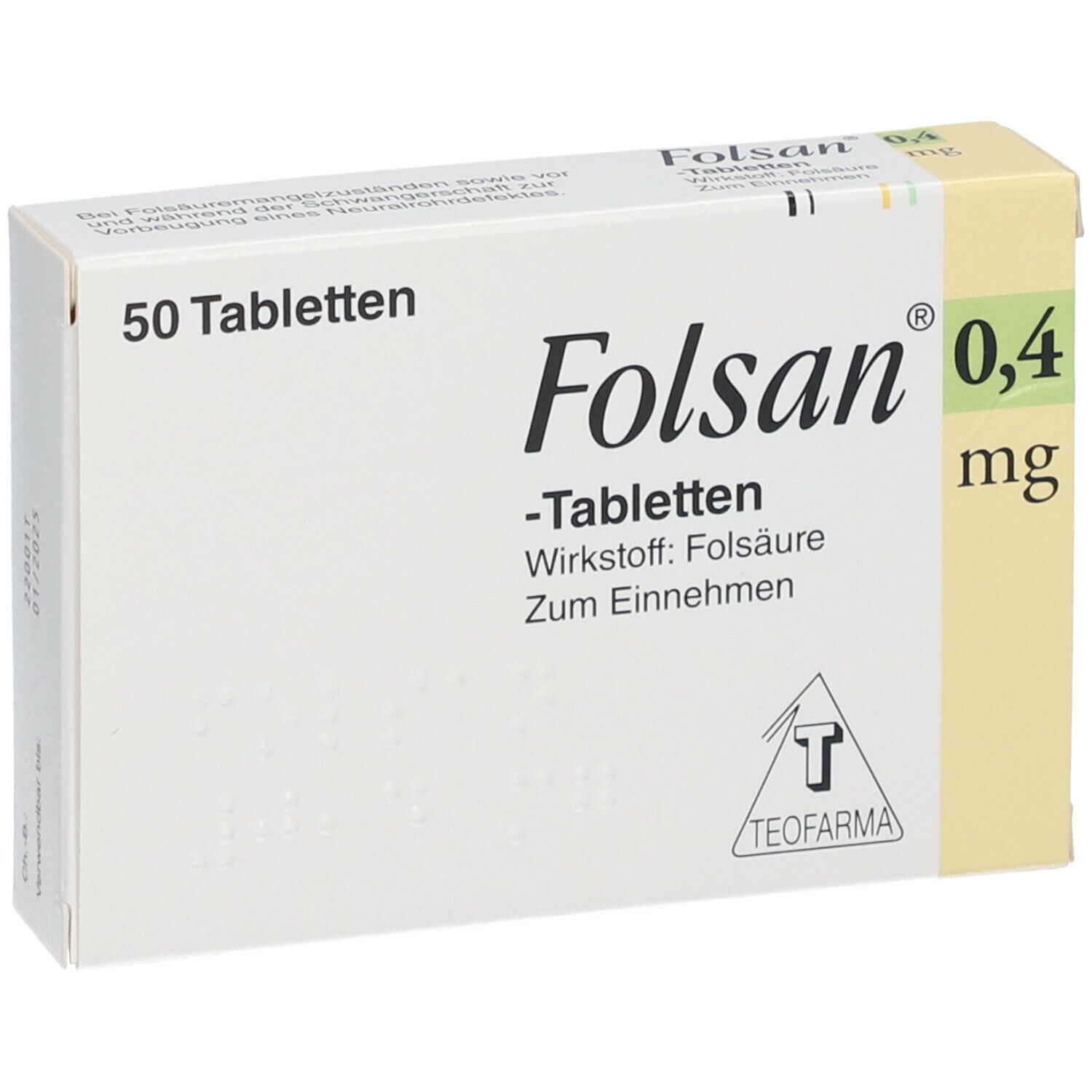 Folsan® 0,4 mg