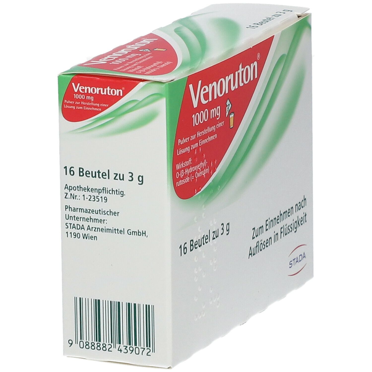 Venoruton® 1000 mg Pulver bei Beschwerden der Beinvenen und Hämorrhoiden