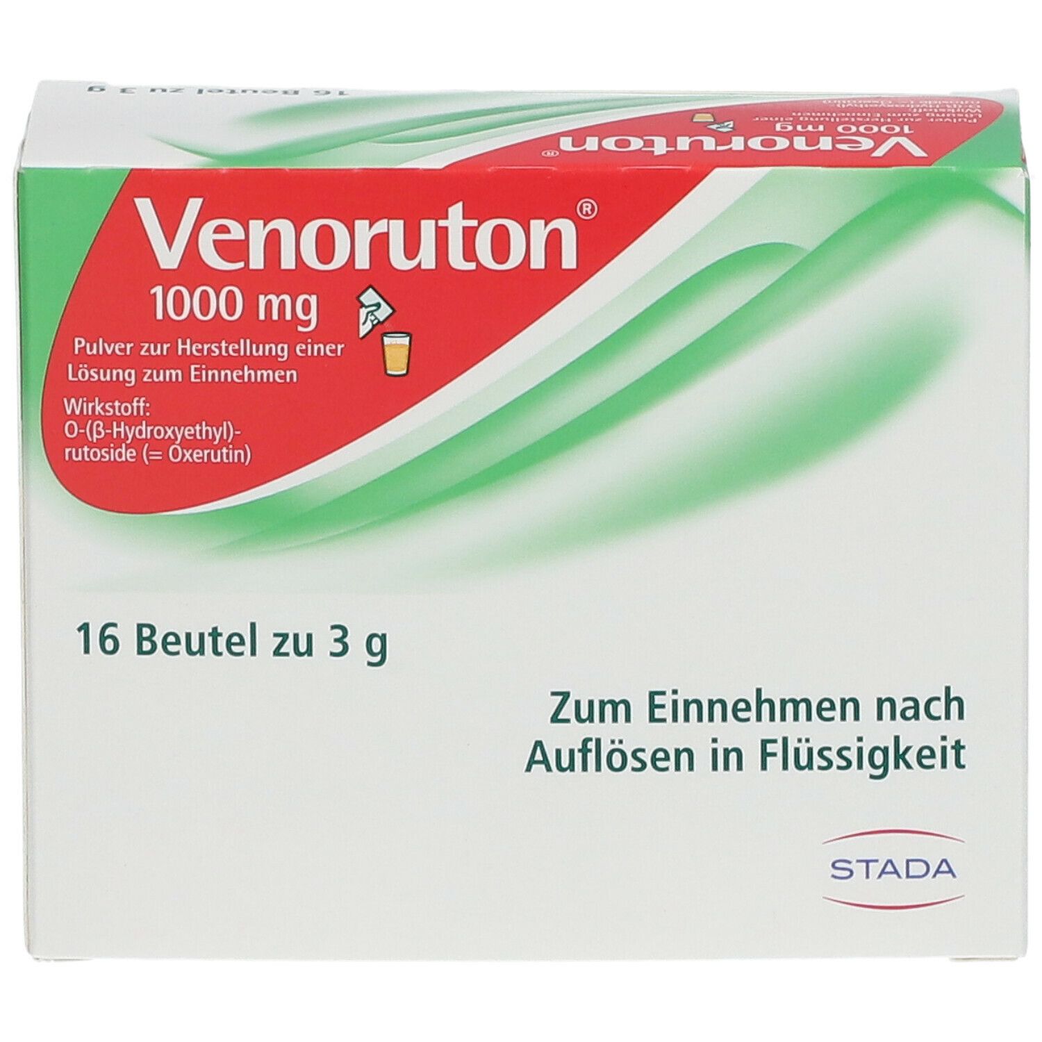 Venoruton® 1000 mg Pulver bei Beschwerden der Beinvenen und Hämorrhoiden