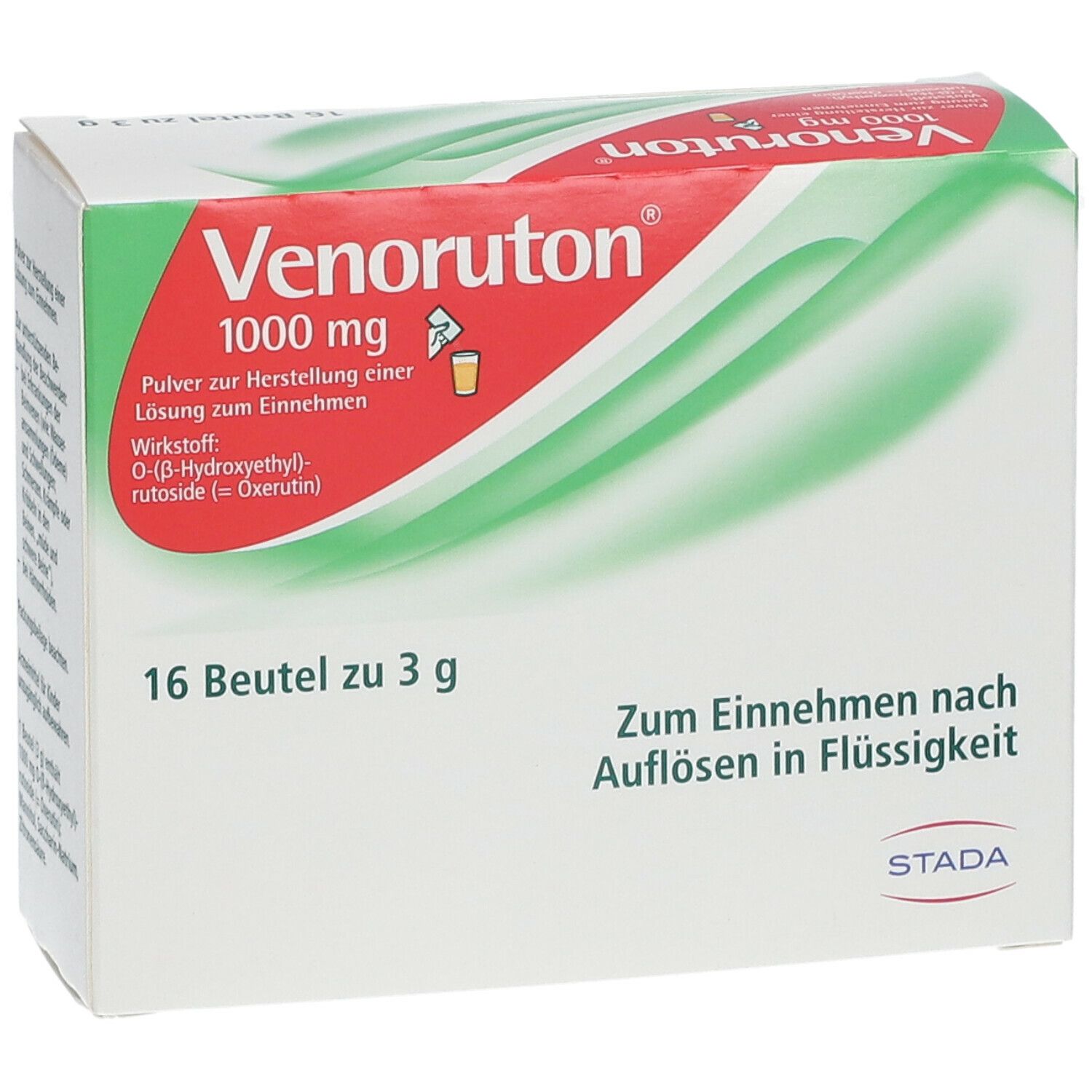 Venoruton® 1000 mg Pulver bei Beschwerden der Beinvenen und Hämorrhoiden