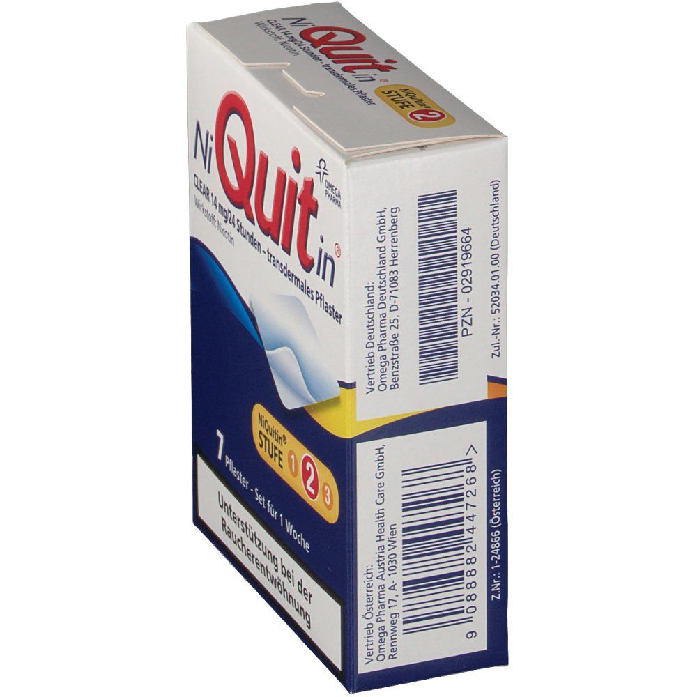 NiQuitin® CLEAR 14mg/24h