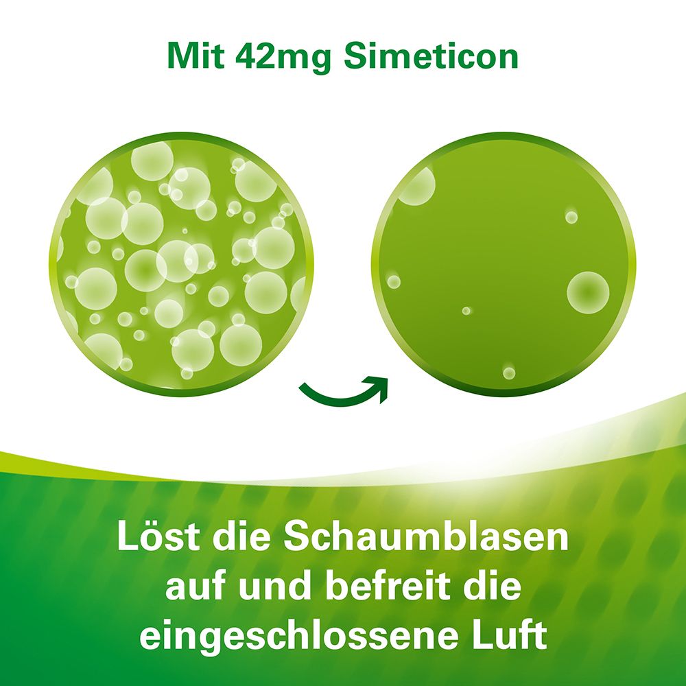 Lefax® Kautabletten bei Blähungen