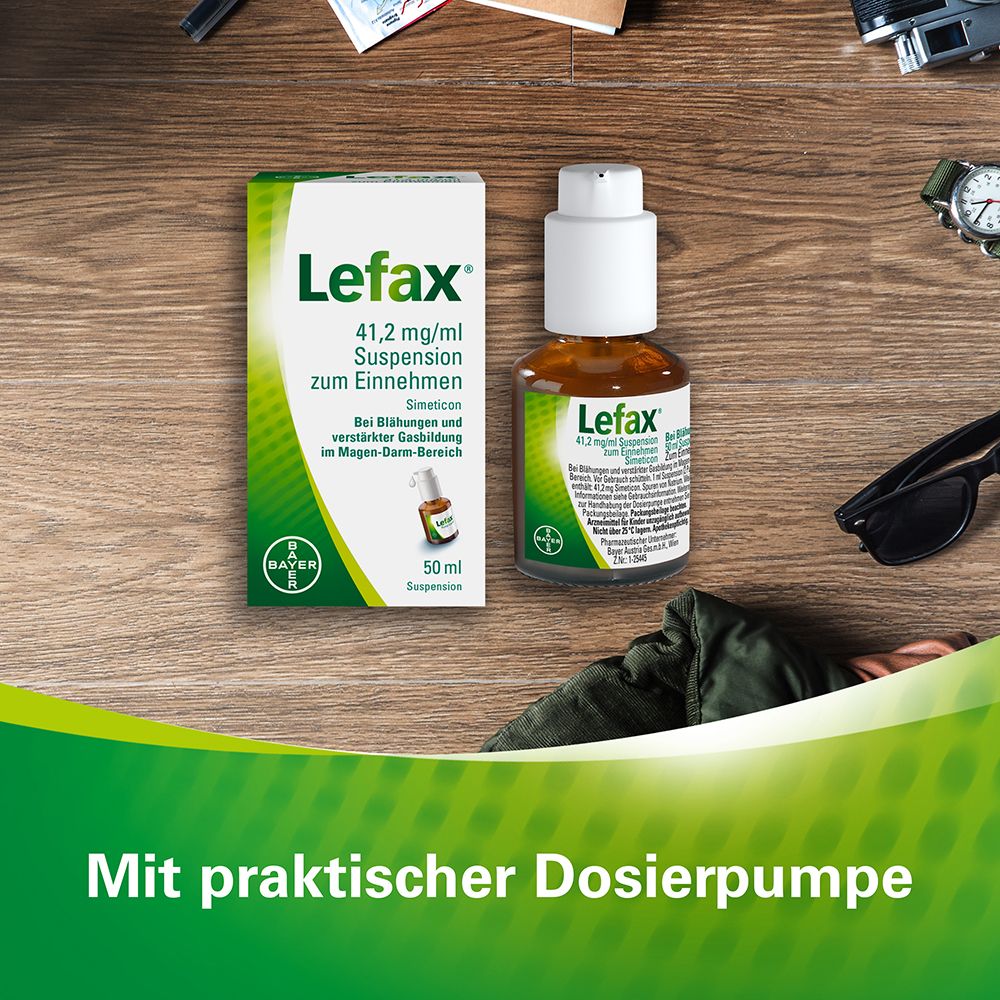 Lefax® Suspension gegen Blähungen bei Babys und Kindern