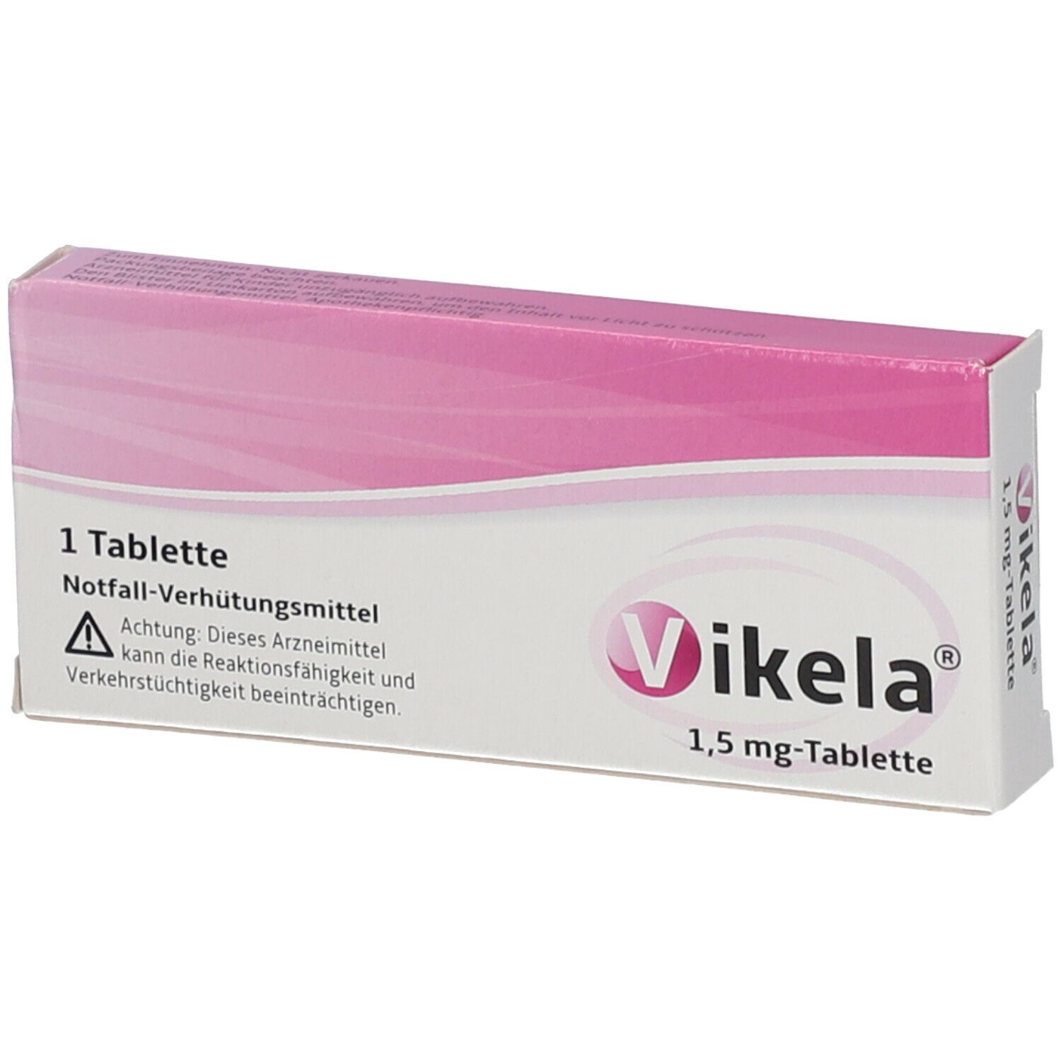 Vikela® 1,5 mg Notfallverhütung